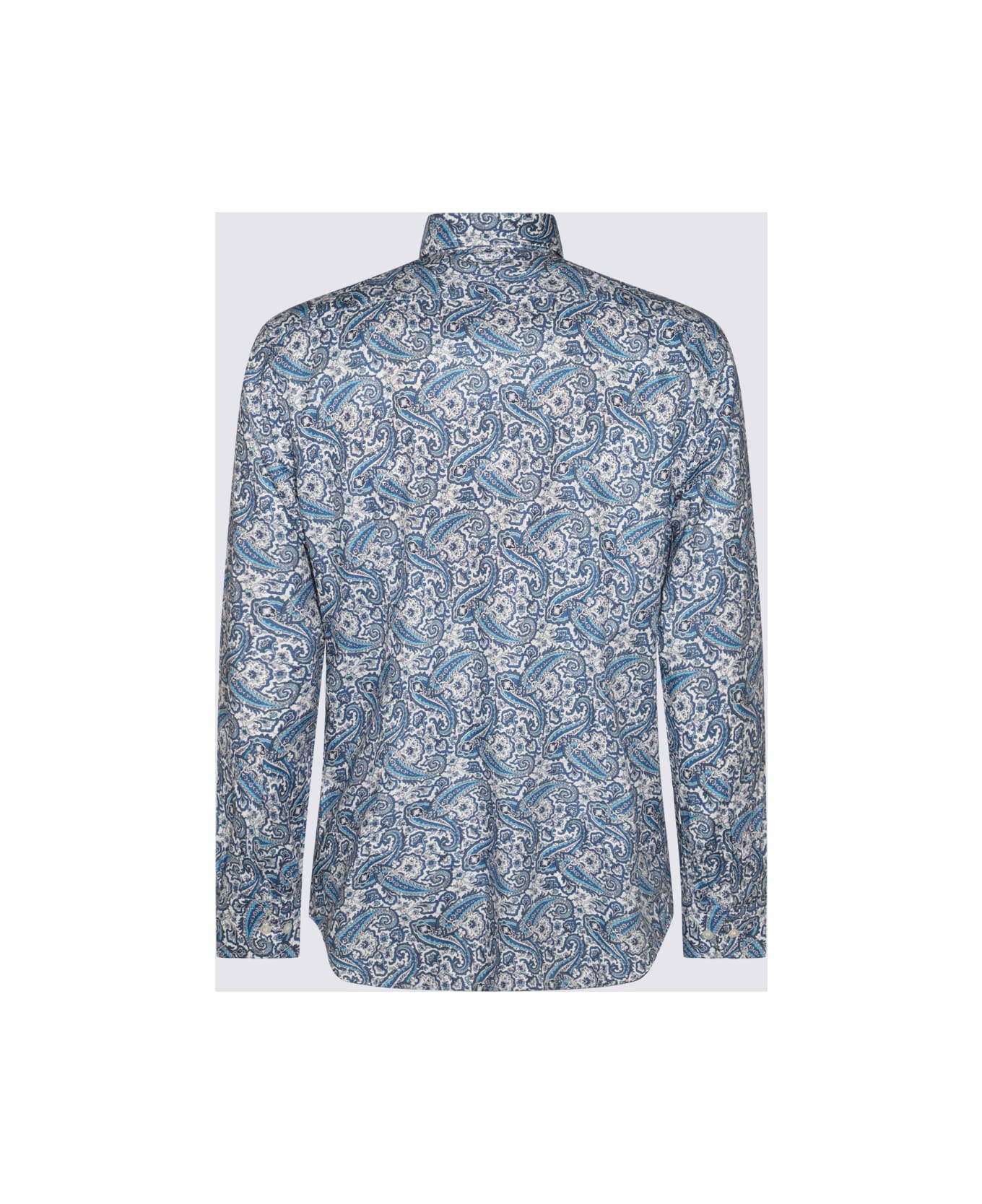 Etro Blue Cotton Shirt