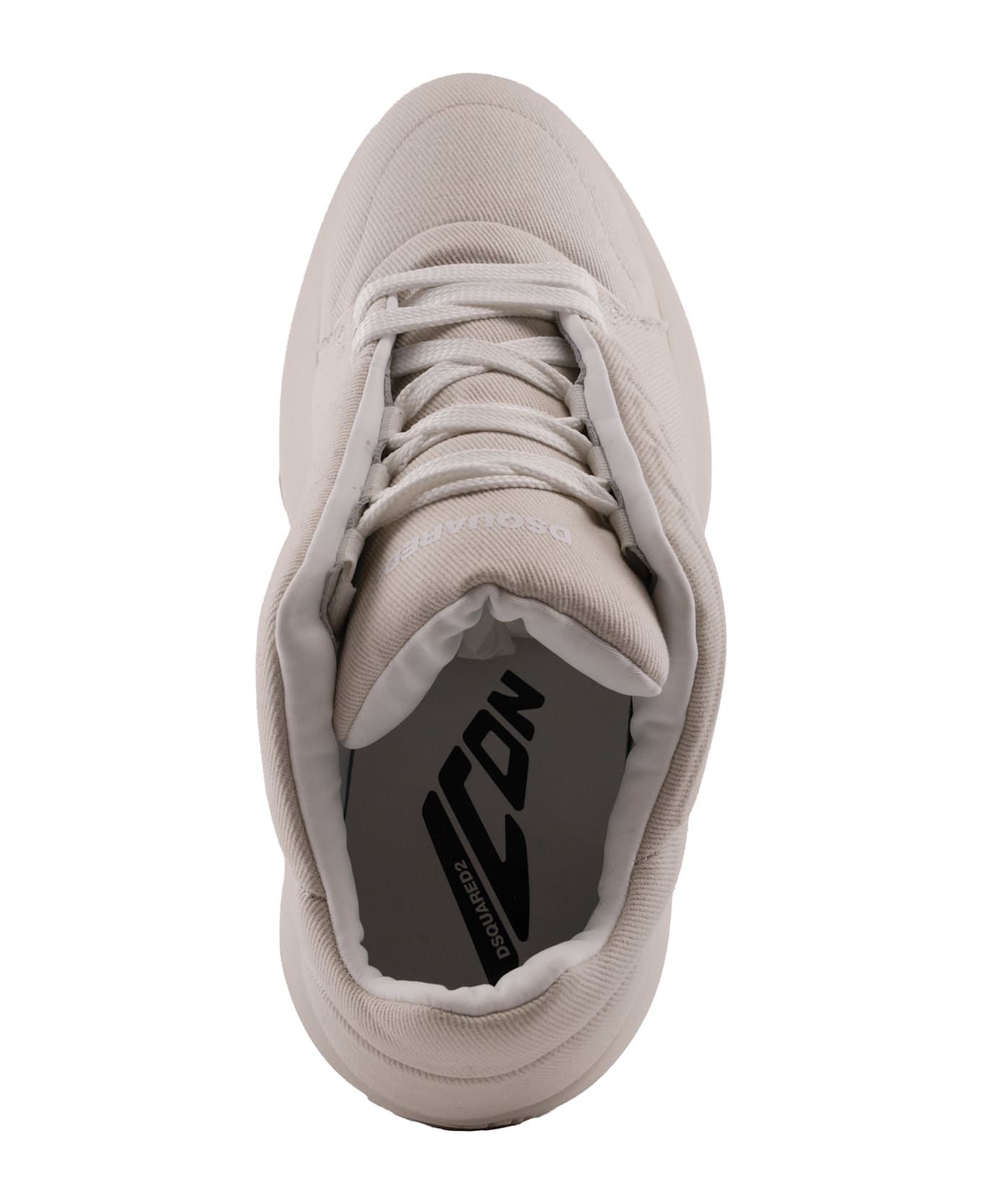 Dsquared2 Puffer Sneakers - Beige