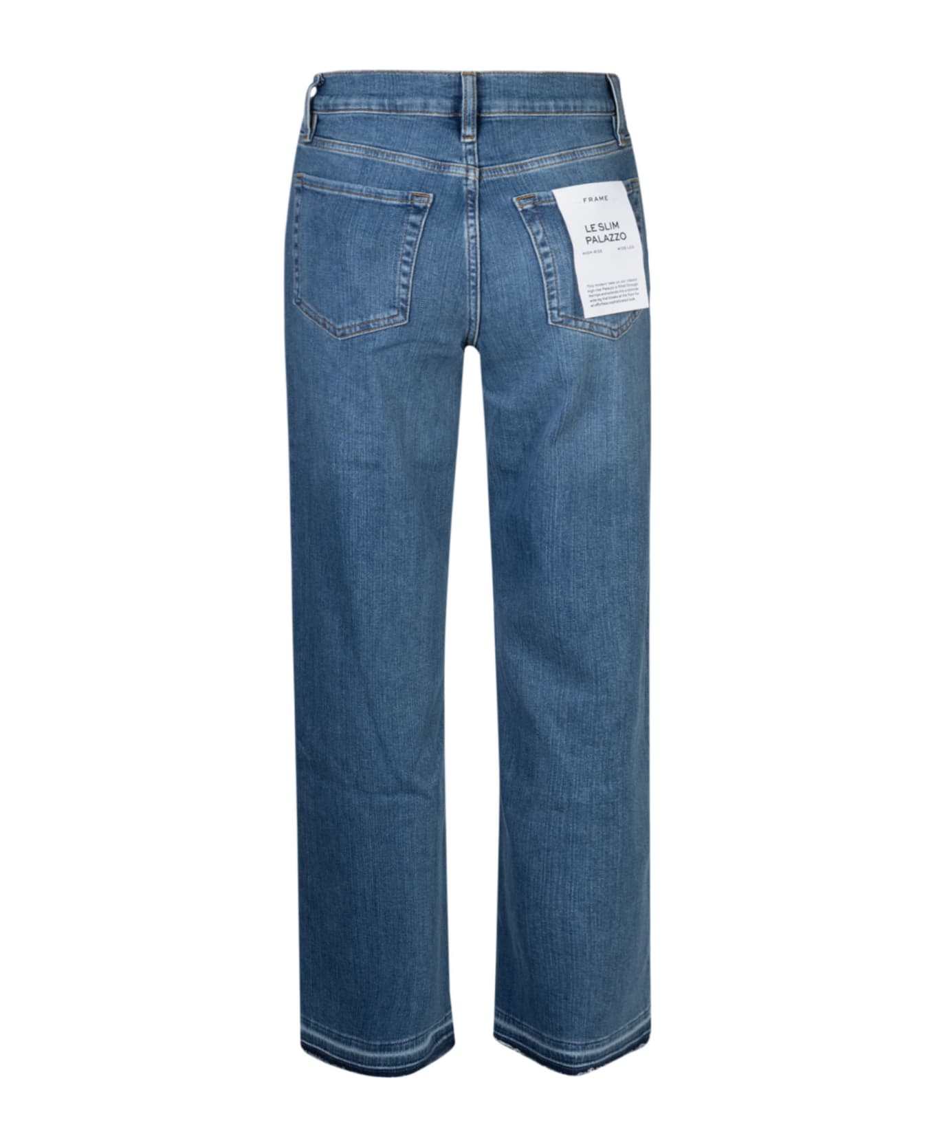 Frame Straight Buttoned Jeans - Jetty