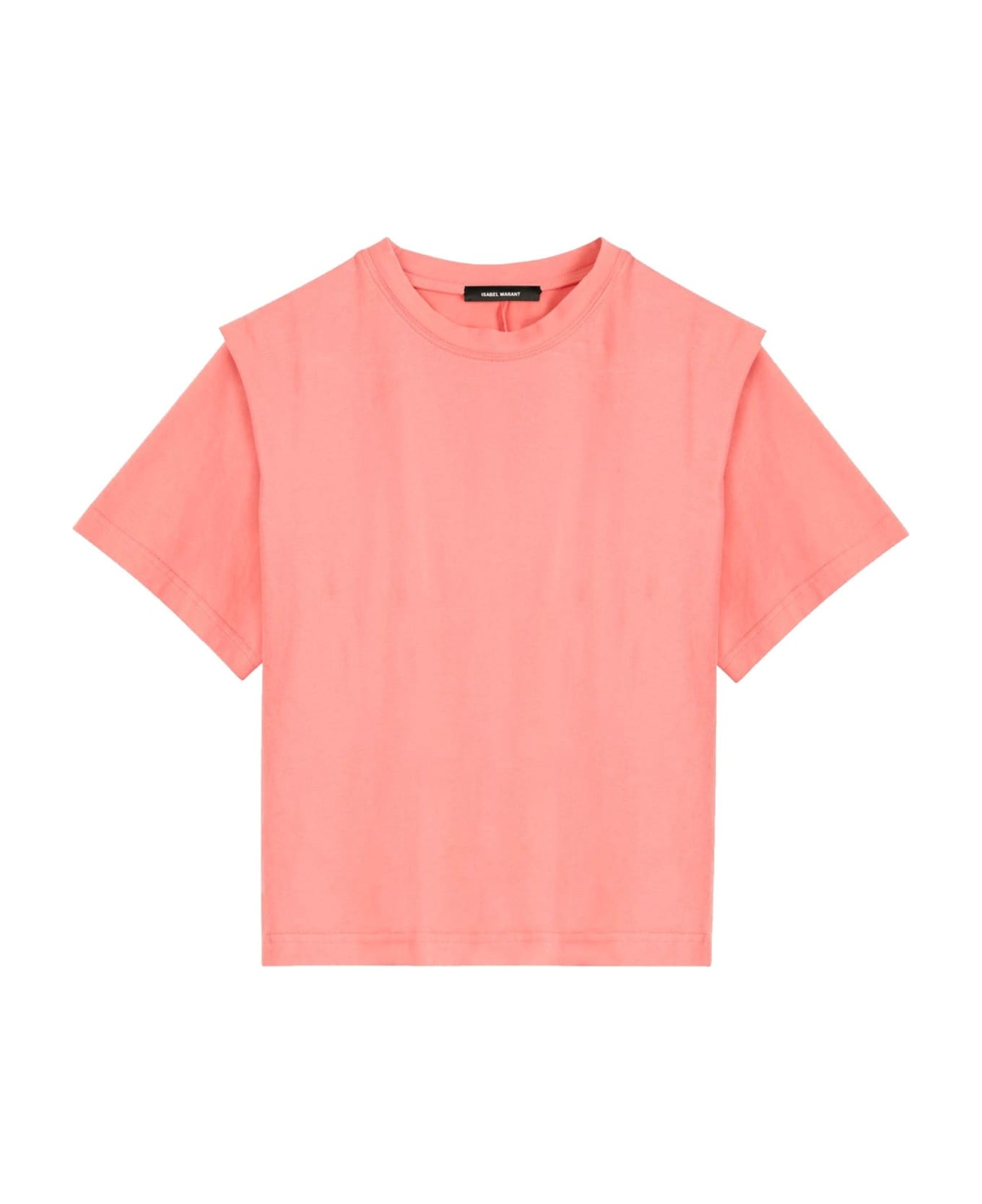 Marant Étoile Isabel Marant Etoil Zelitos Cotton T-shirt - Pink
