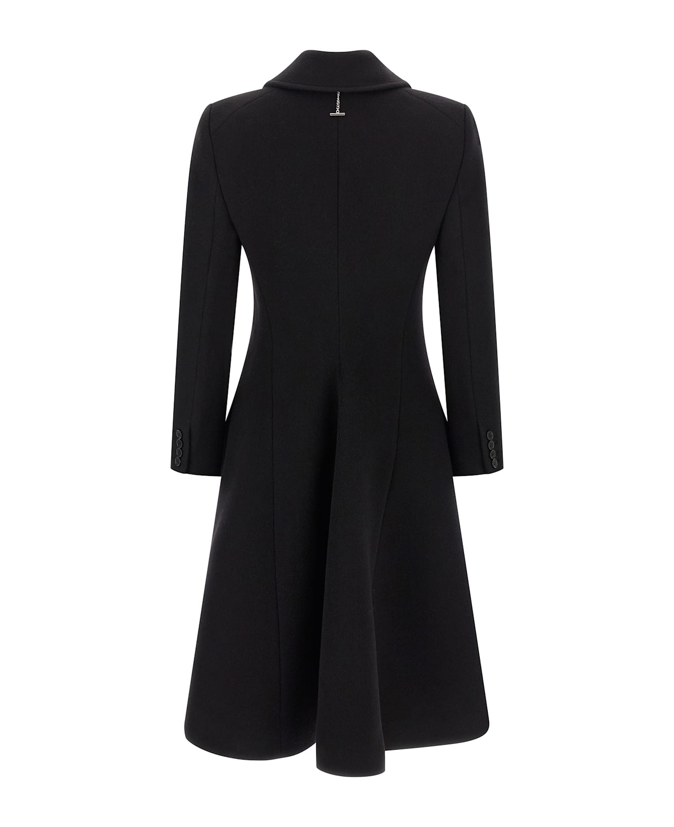 Alexander McQueen Wool And Cashmere Coat - BLACK