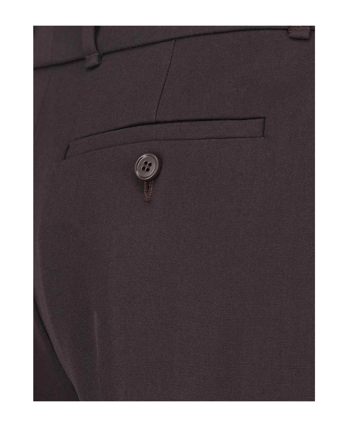 Alexander McQueen Wool Pants - Brown