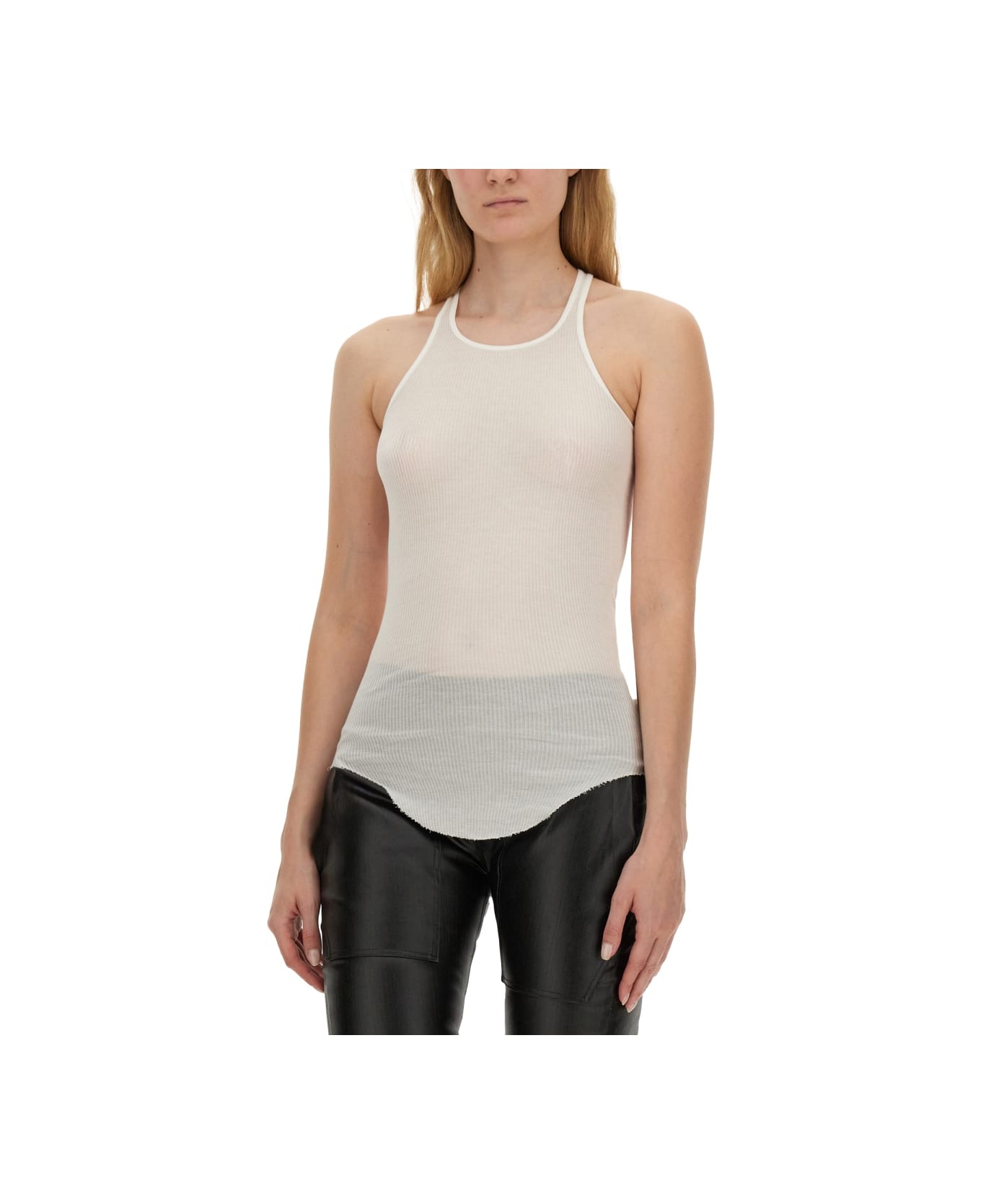 Rick Owens Tank Top - WHITE