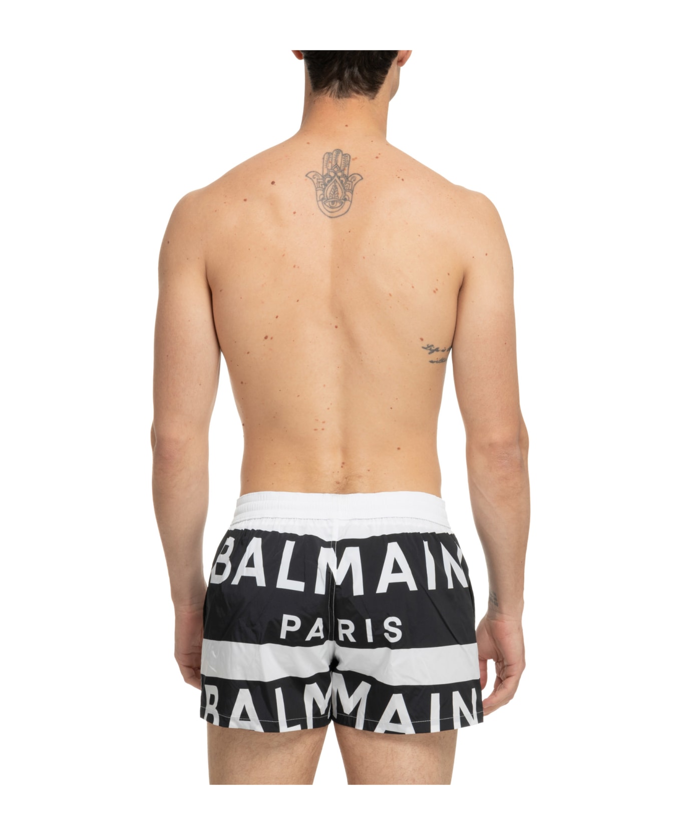 Balmain Swim Shorts - Black