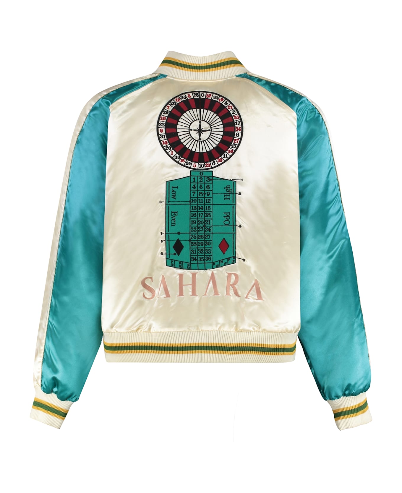 Rhude Padded Bomber Jacket - White
