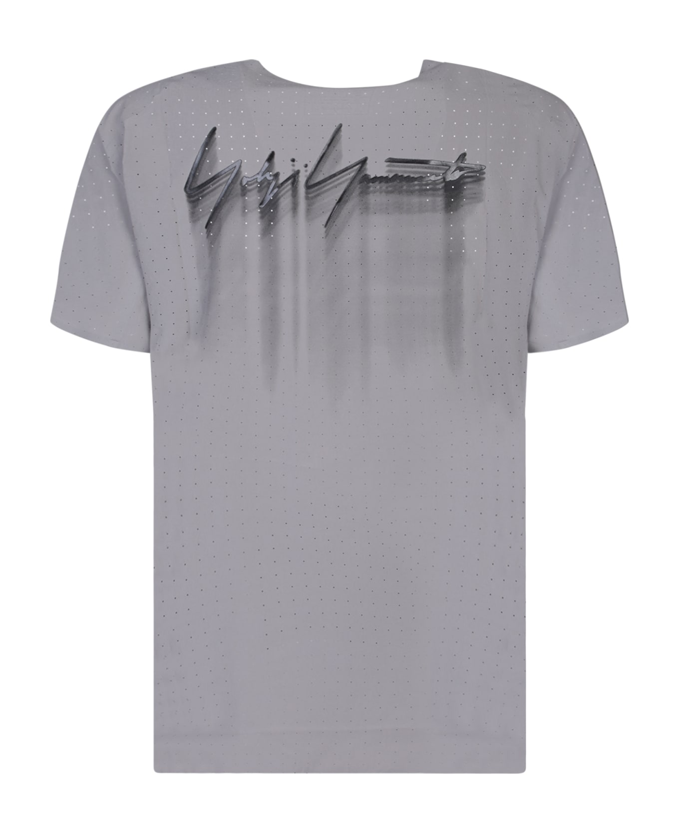Y-3 Run Ss Grey T-shirt - Grey