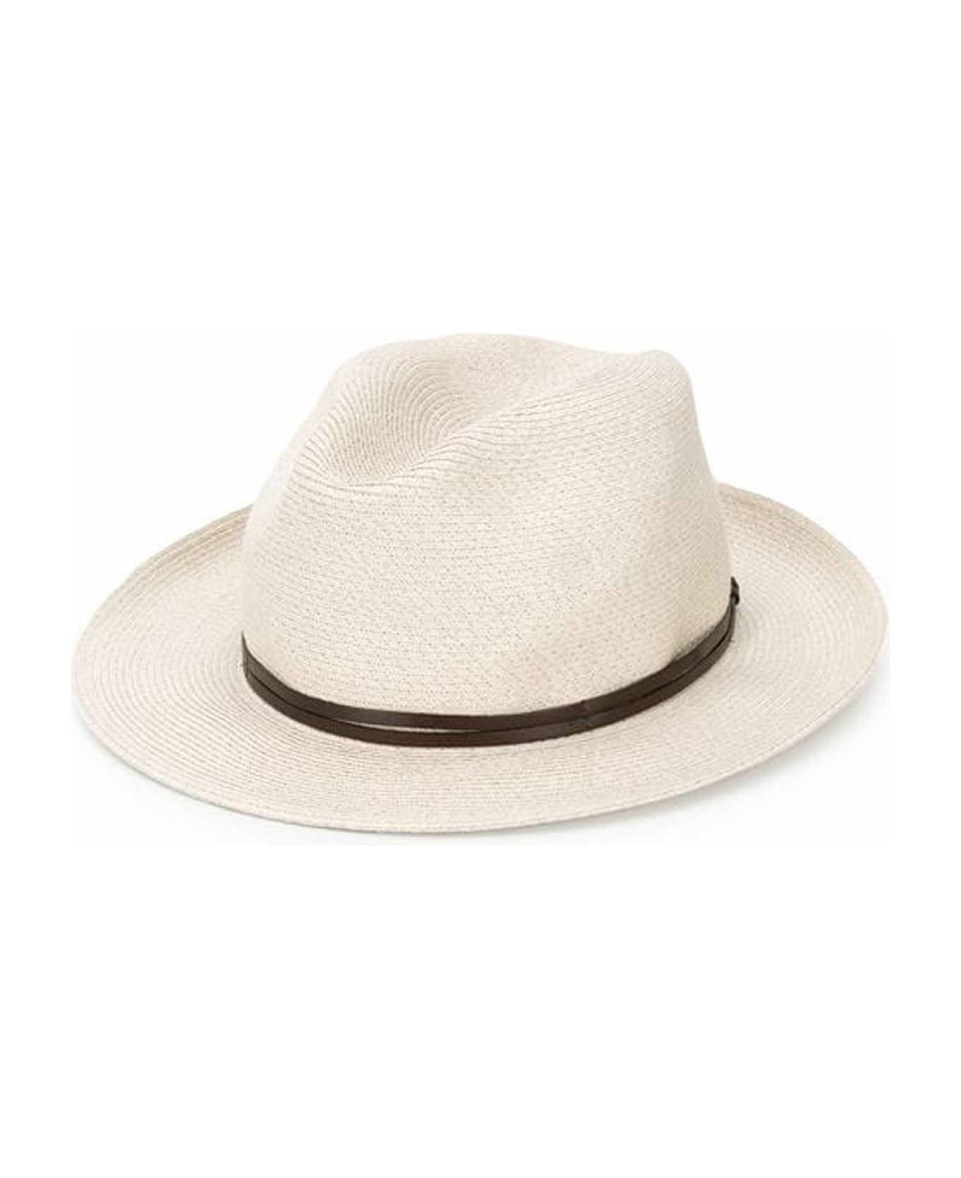 MC2 Saint Barth White Chapeaux Hat - WHITE