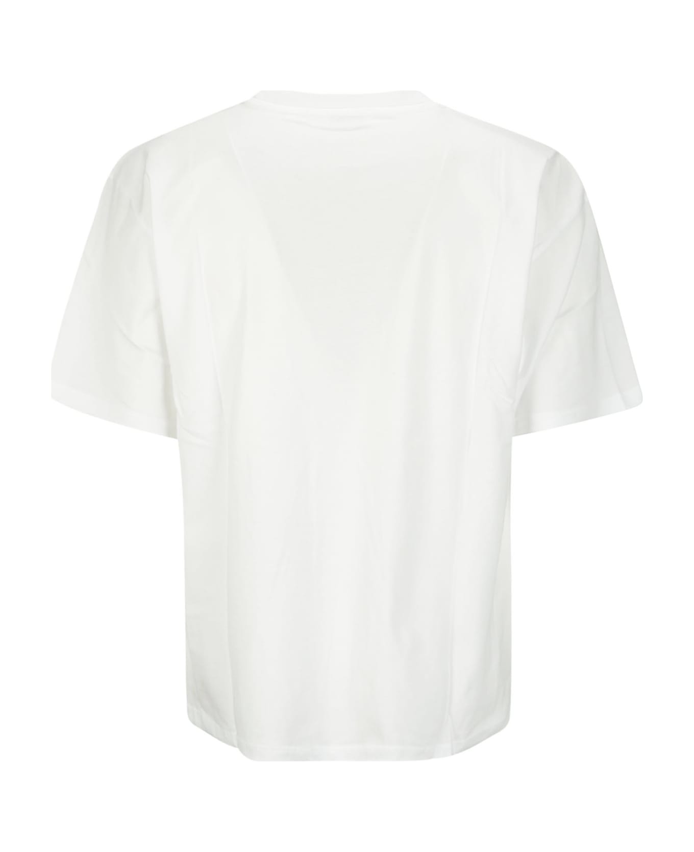 PACCBET Men Sunset Logo Tee Shirt Knit - WHITE