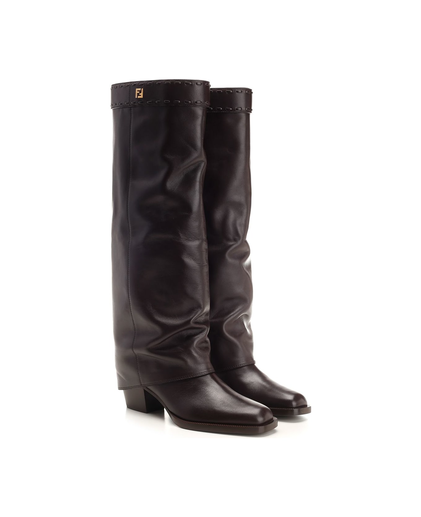 Fendi "fendi Show" High Boot - Brown