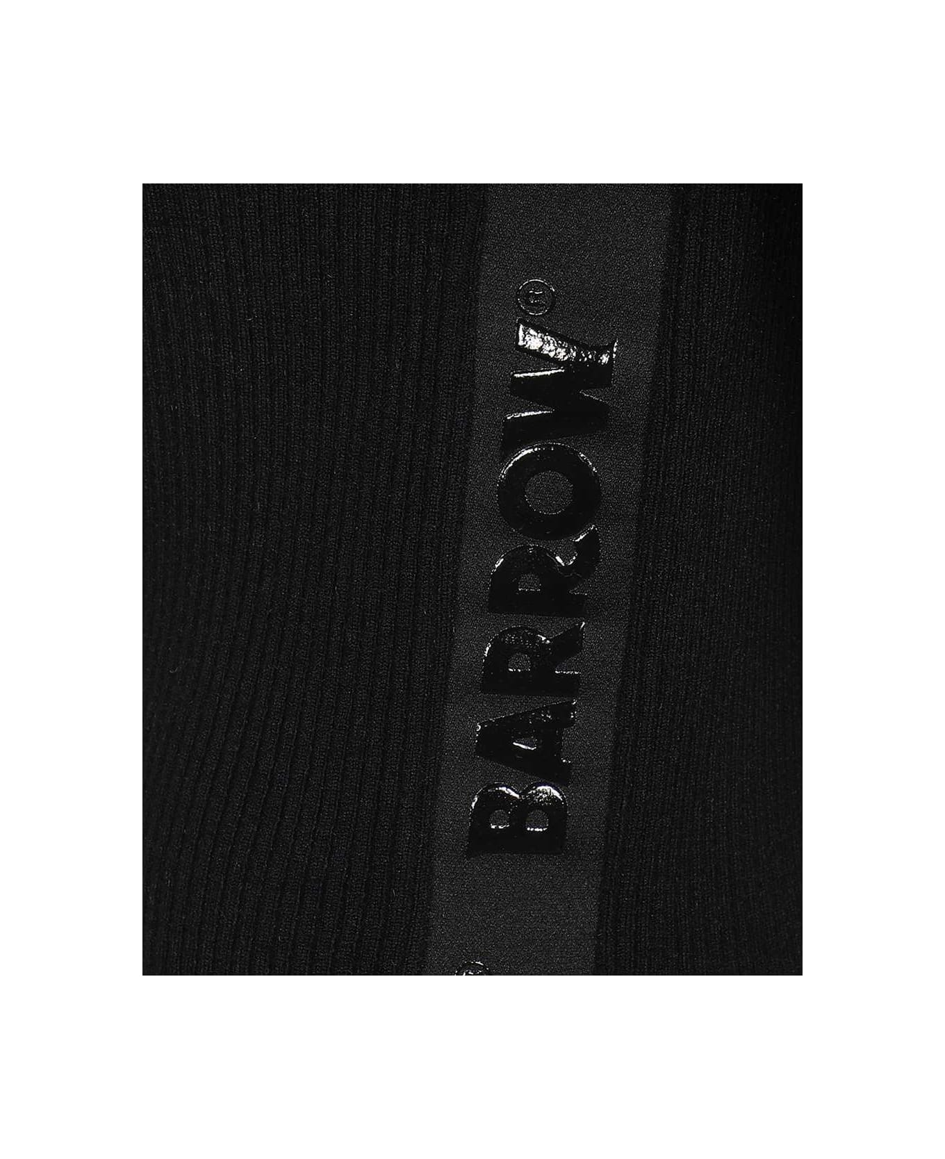 Barrow Ribbed Knit Dress - black