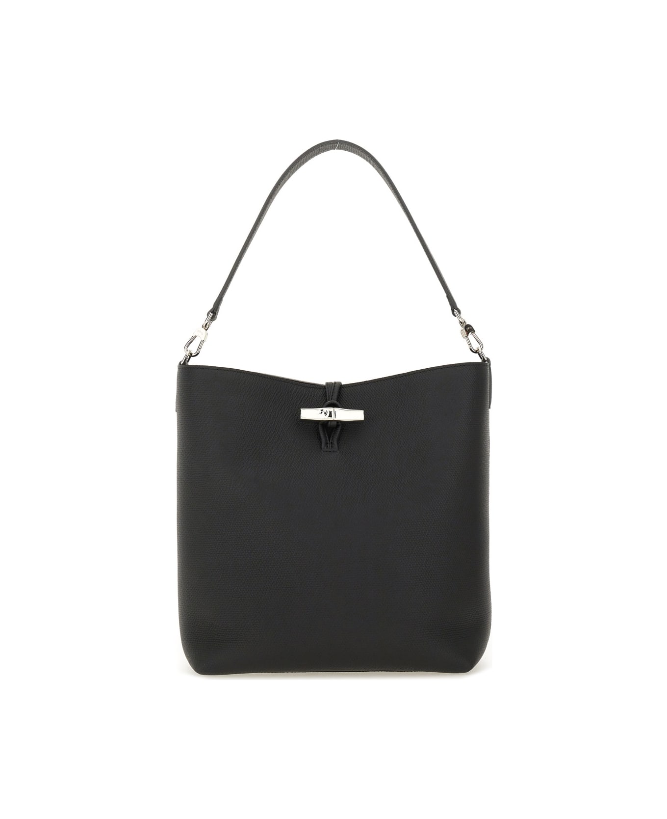 Longchamp "m Le Roseau" Hobo Bag - BLACK