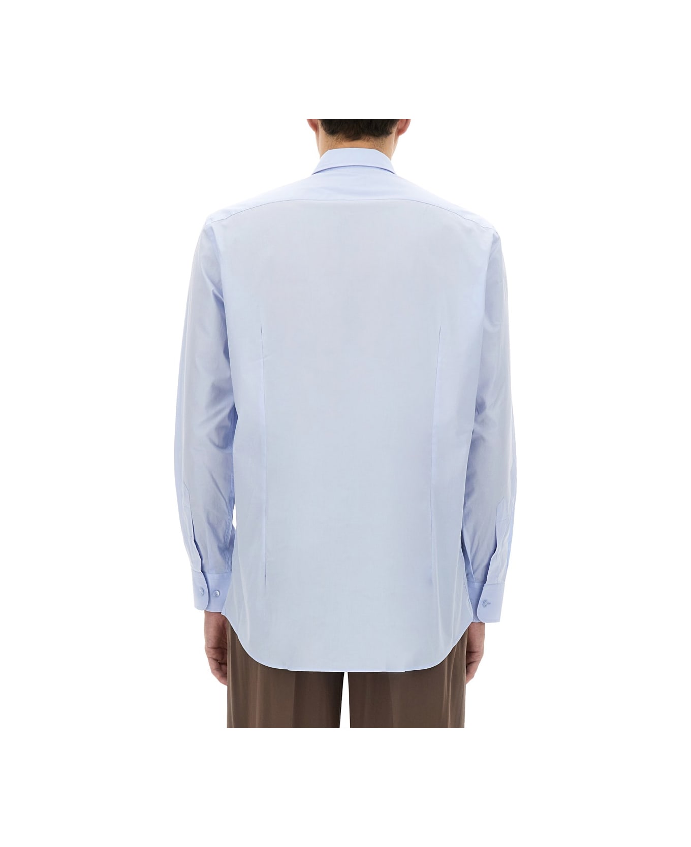 Etro Shirt With Logo - AZURE