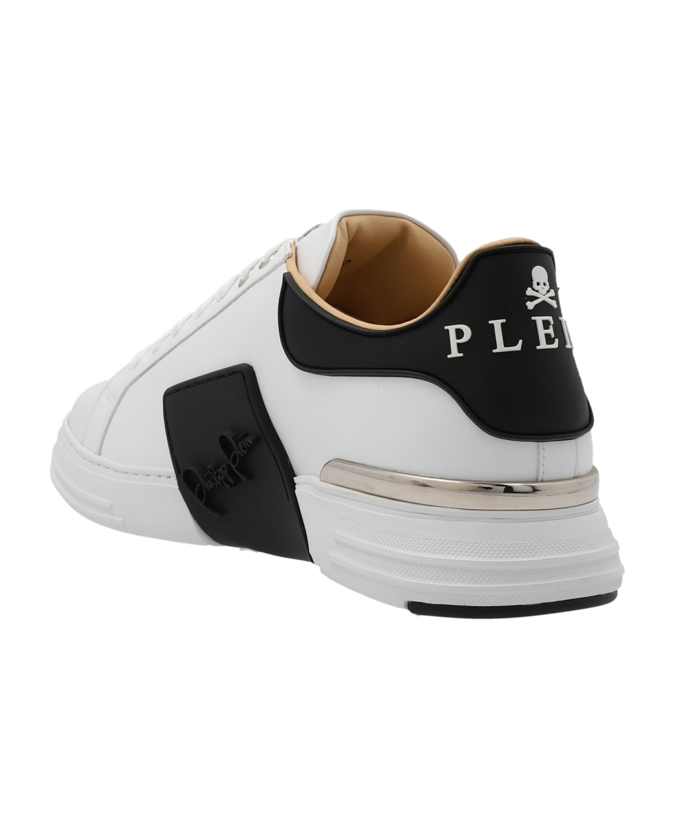 Philipp Plein 'phantom Kicks Sneakers - White/Black