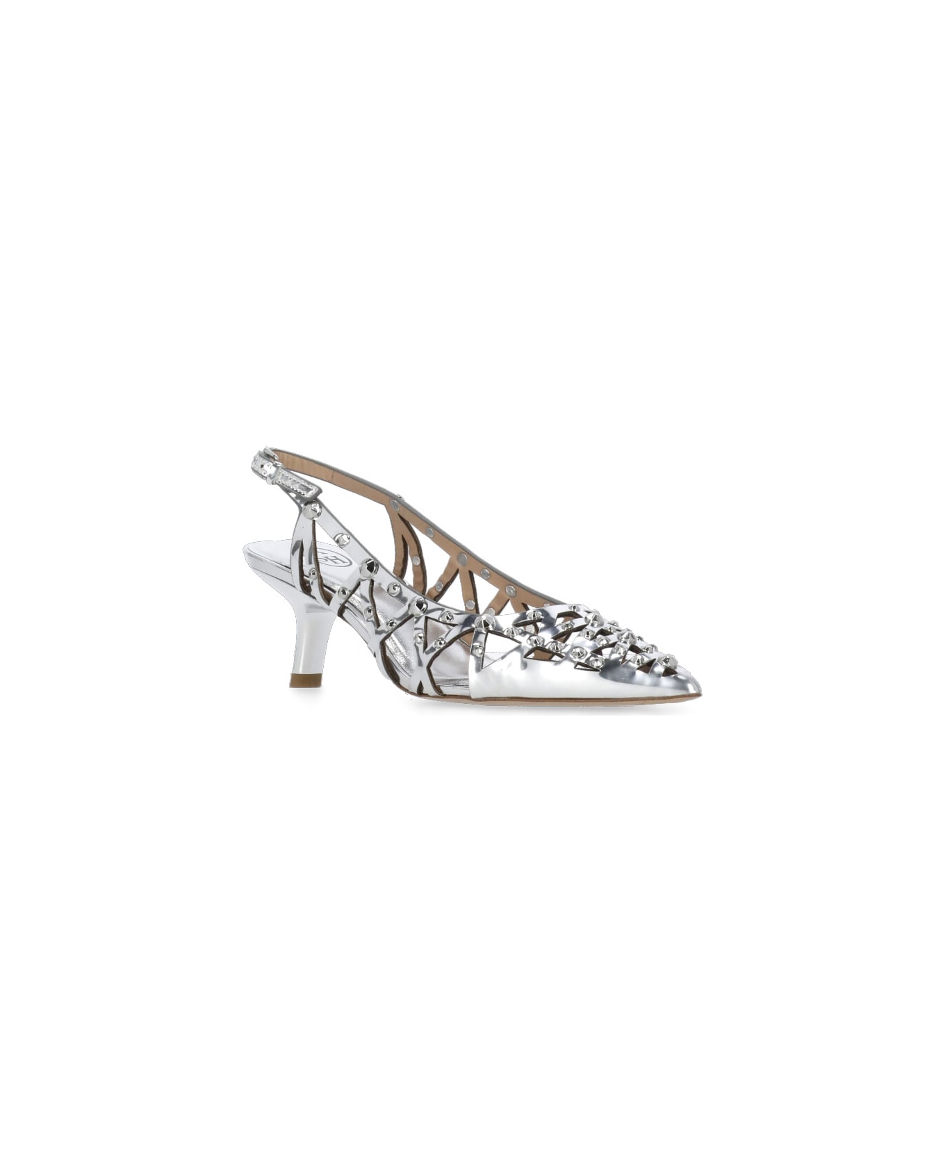 Ash Bizarre Slingback - Silver