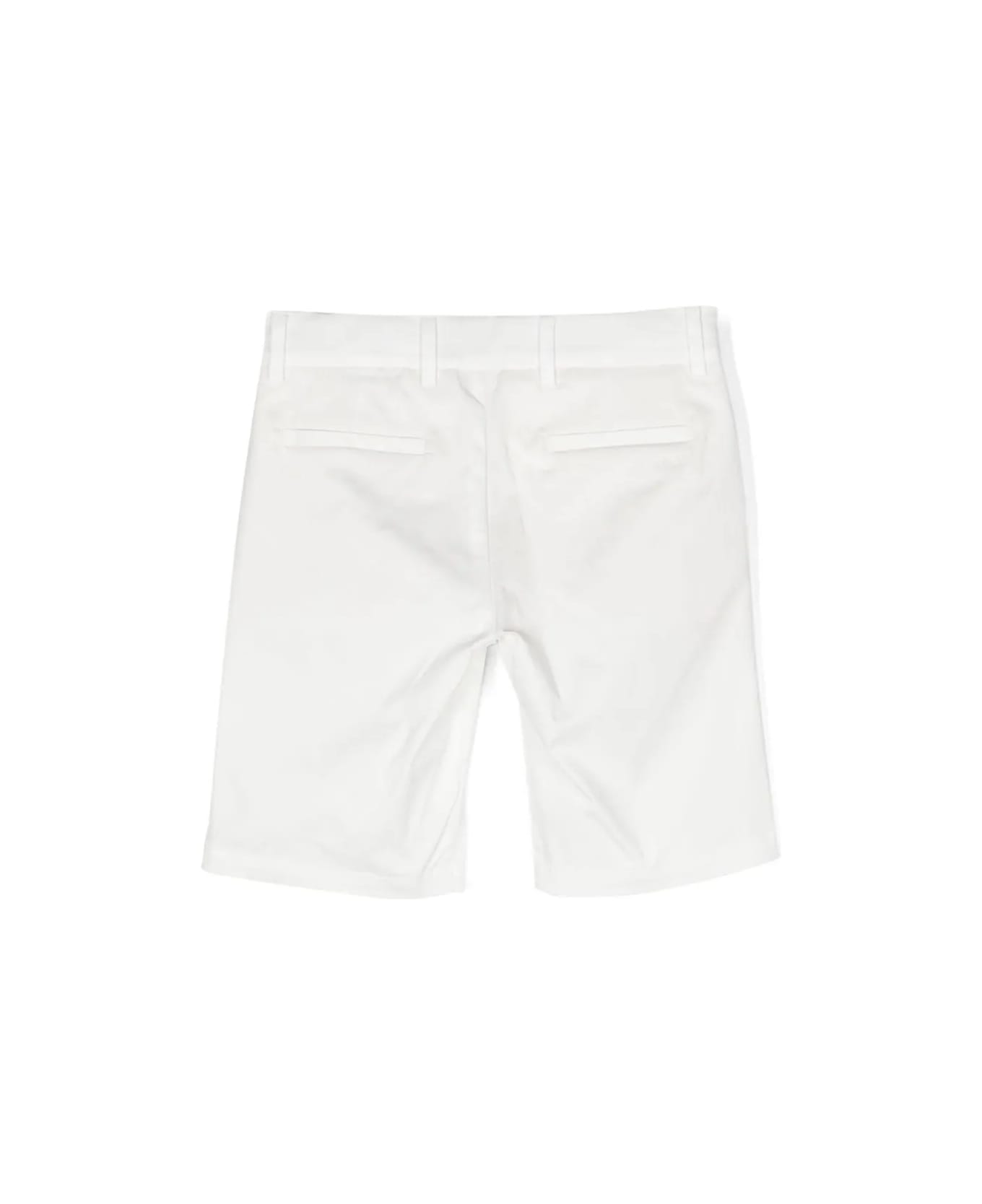 Fay Tailored Bermuda Shorts - Cream ボトムス