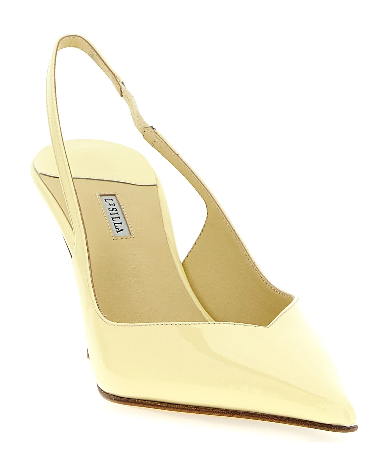 Le Silla 'vivienne' Slingback - Yellow