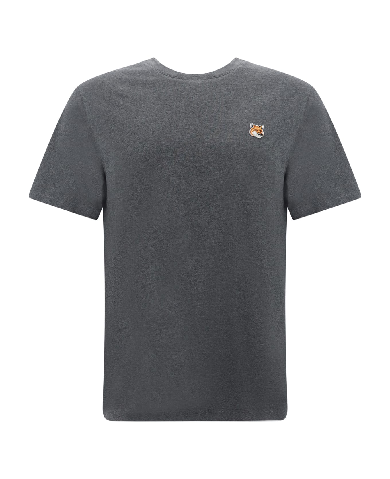 Maison Kitsuné T-shirt - Dark Grey Melenge