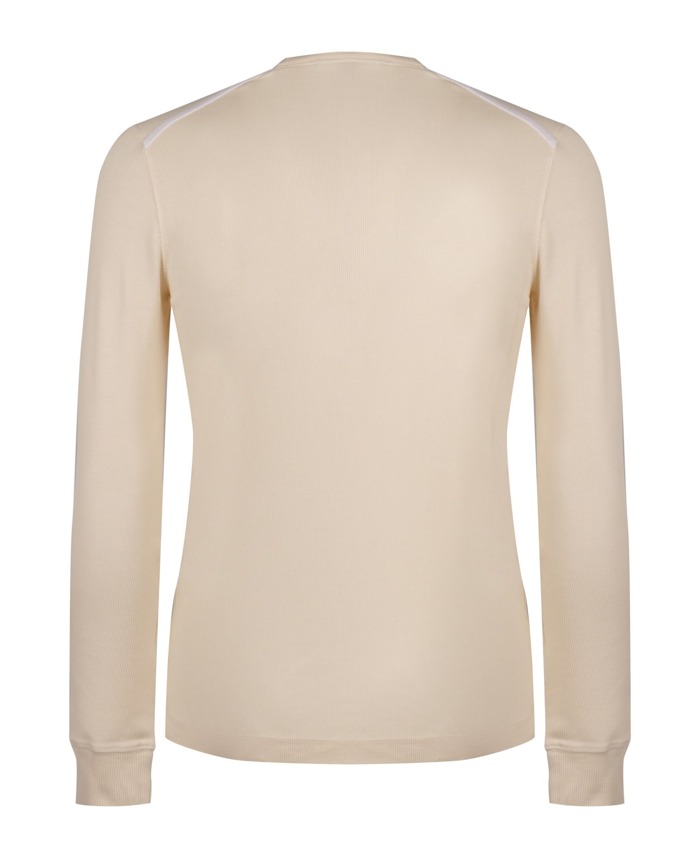 Tom Ford Long Sleeve T-shirt - panna