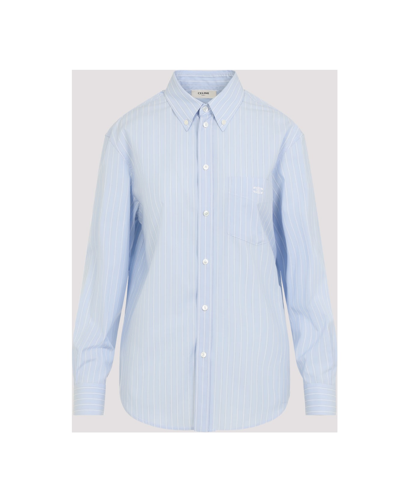 Celine Relaxed Shirt - BLEU/CRAIE/NAVY