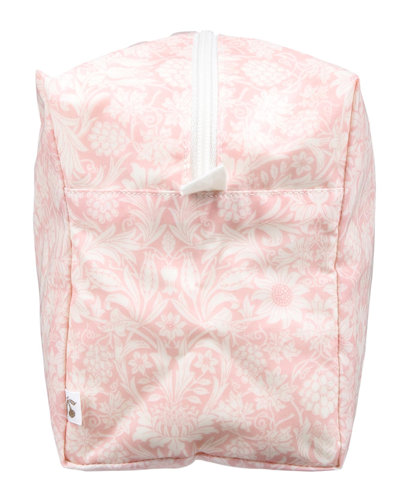 Bonpoint Pink Cluch For Baby Girl With Flower Print - Pink
