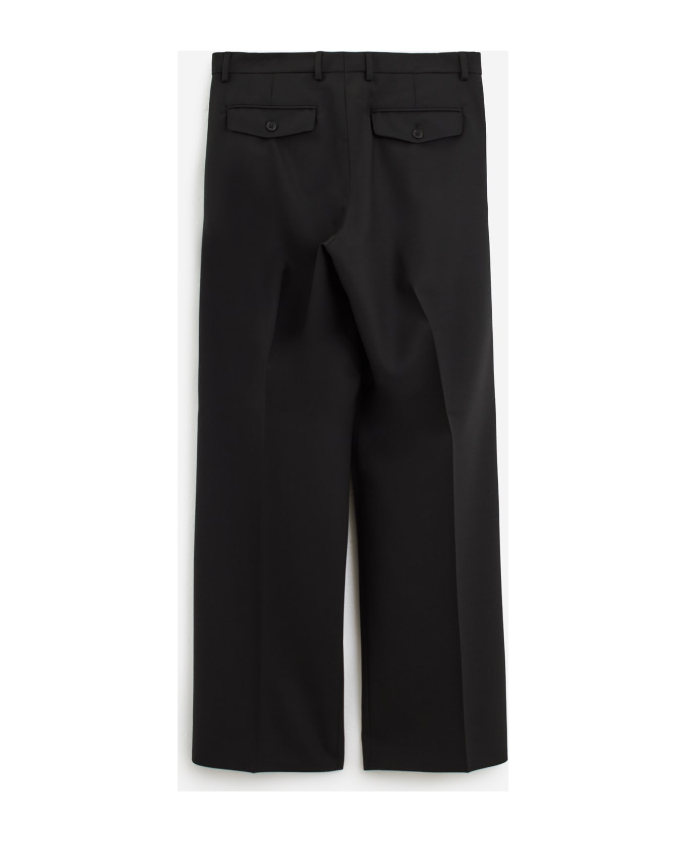 Sunflower Wide Pleated Pants - black ボトムス