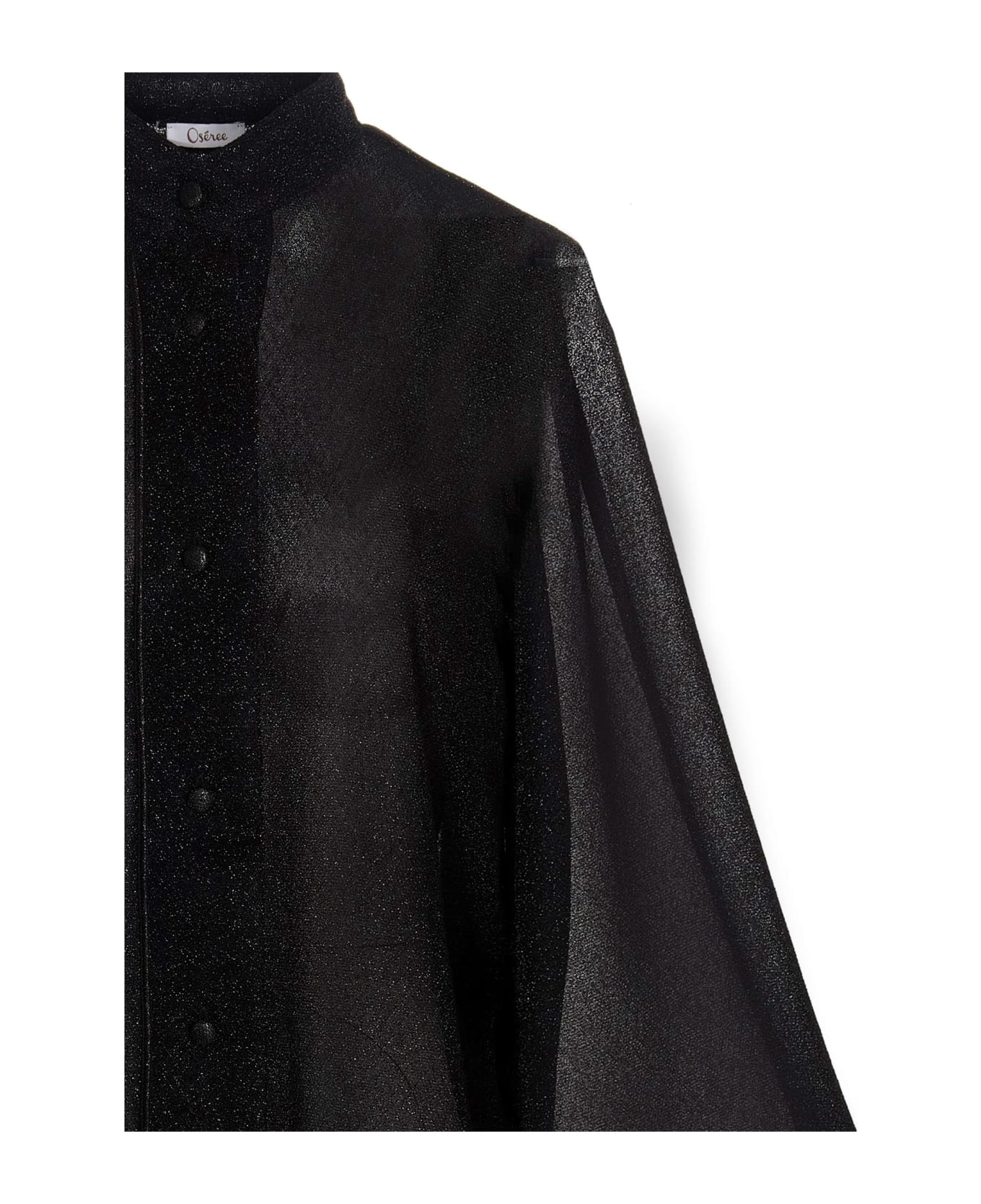Oseree 'lumière Plumage Shirt - Black  