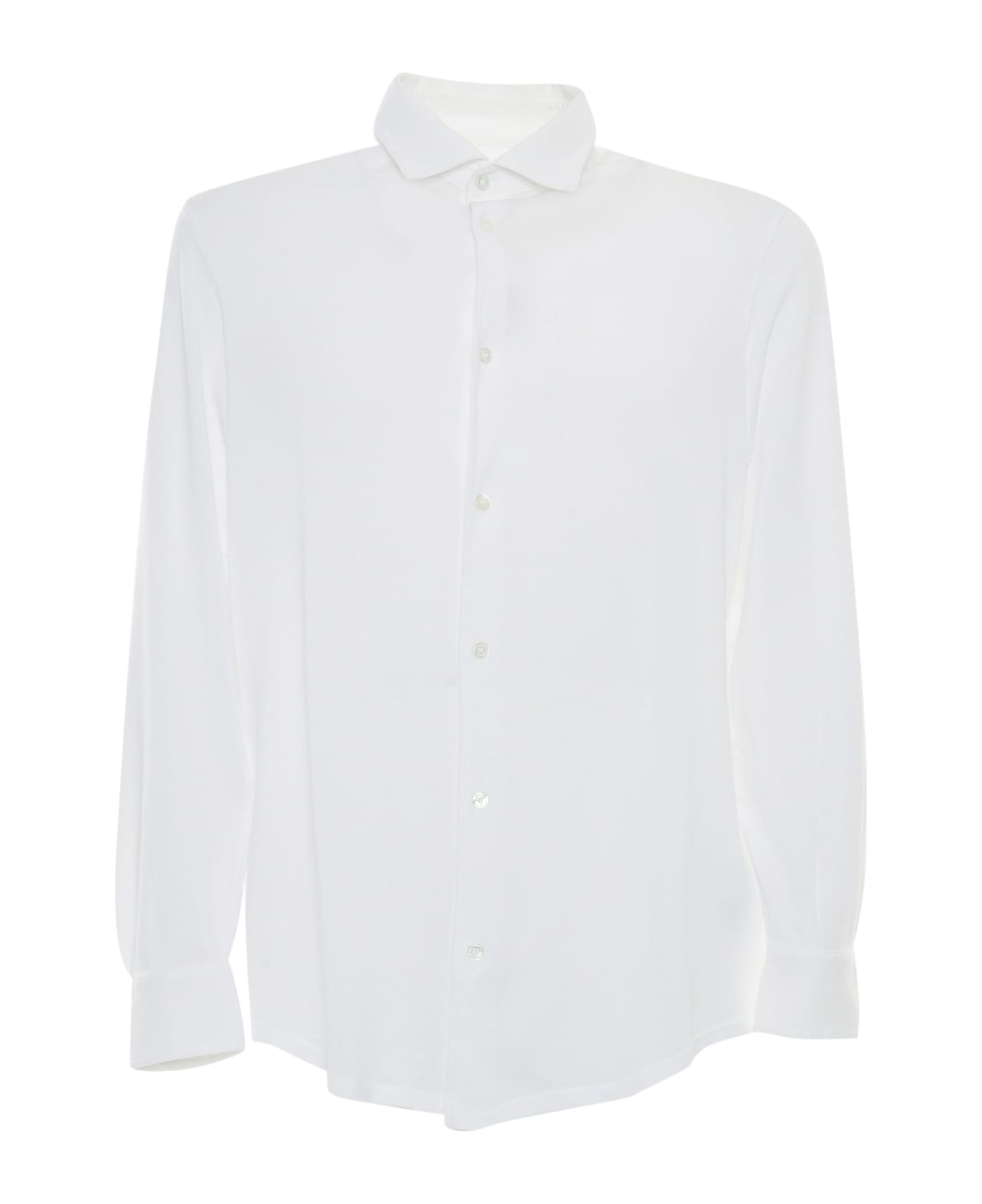 Fedeli White Elegant Shirt - WHITE