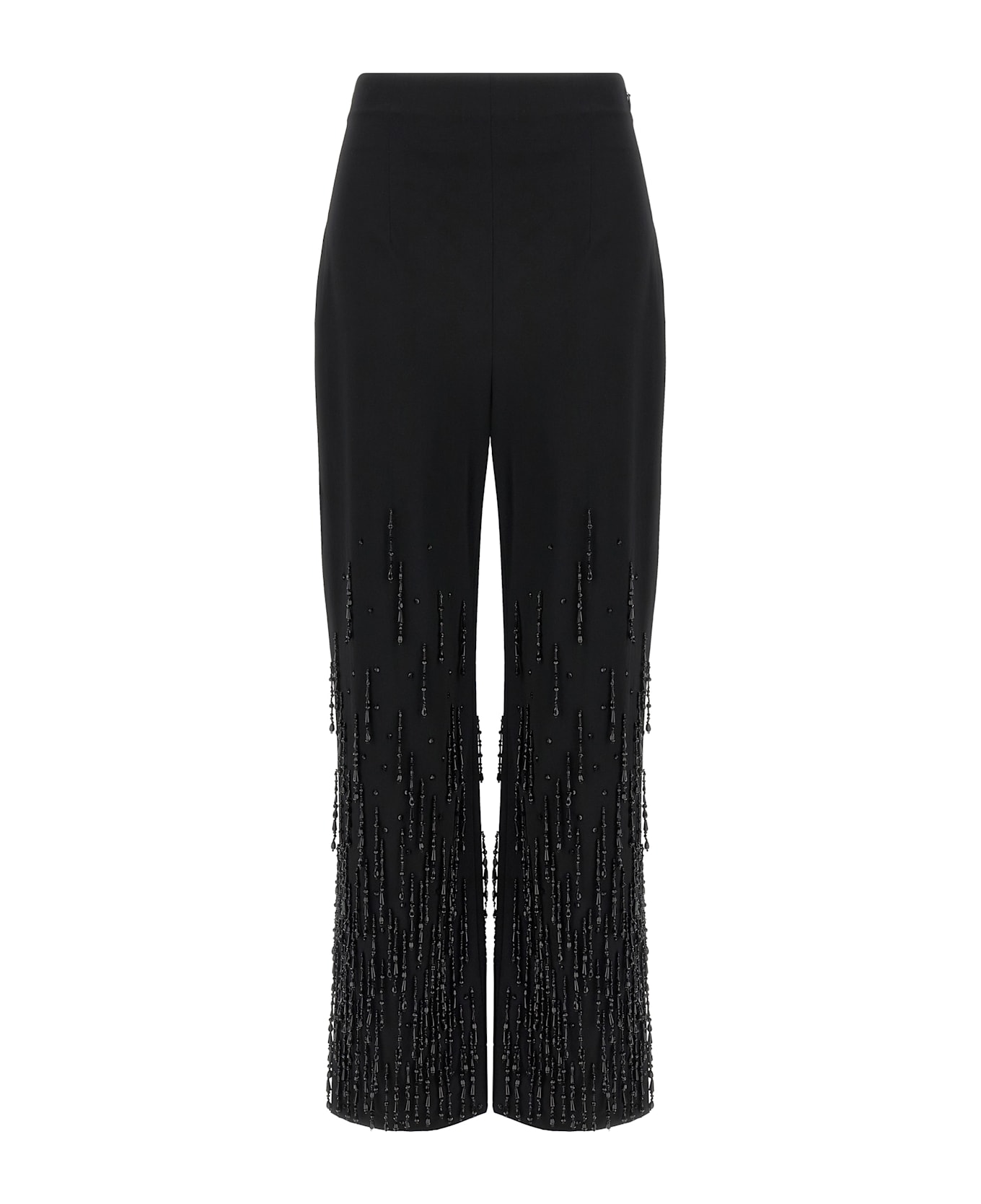 Alberta Ferretti Beaded Pants - Black  