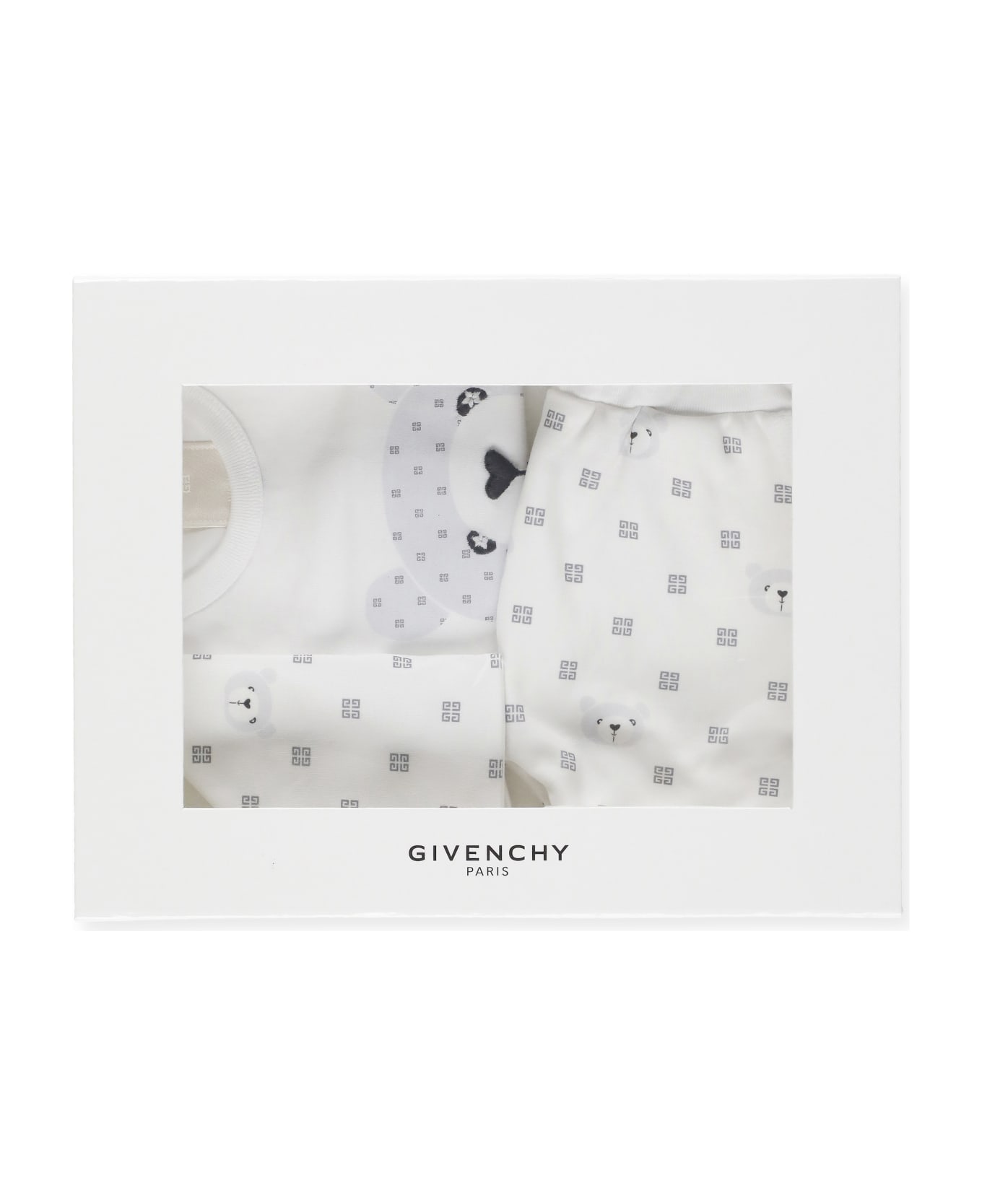 Givenchy Cotton Three-piece Set - White ボディスーツ＆セットアップ
