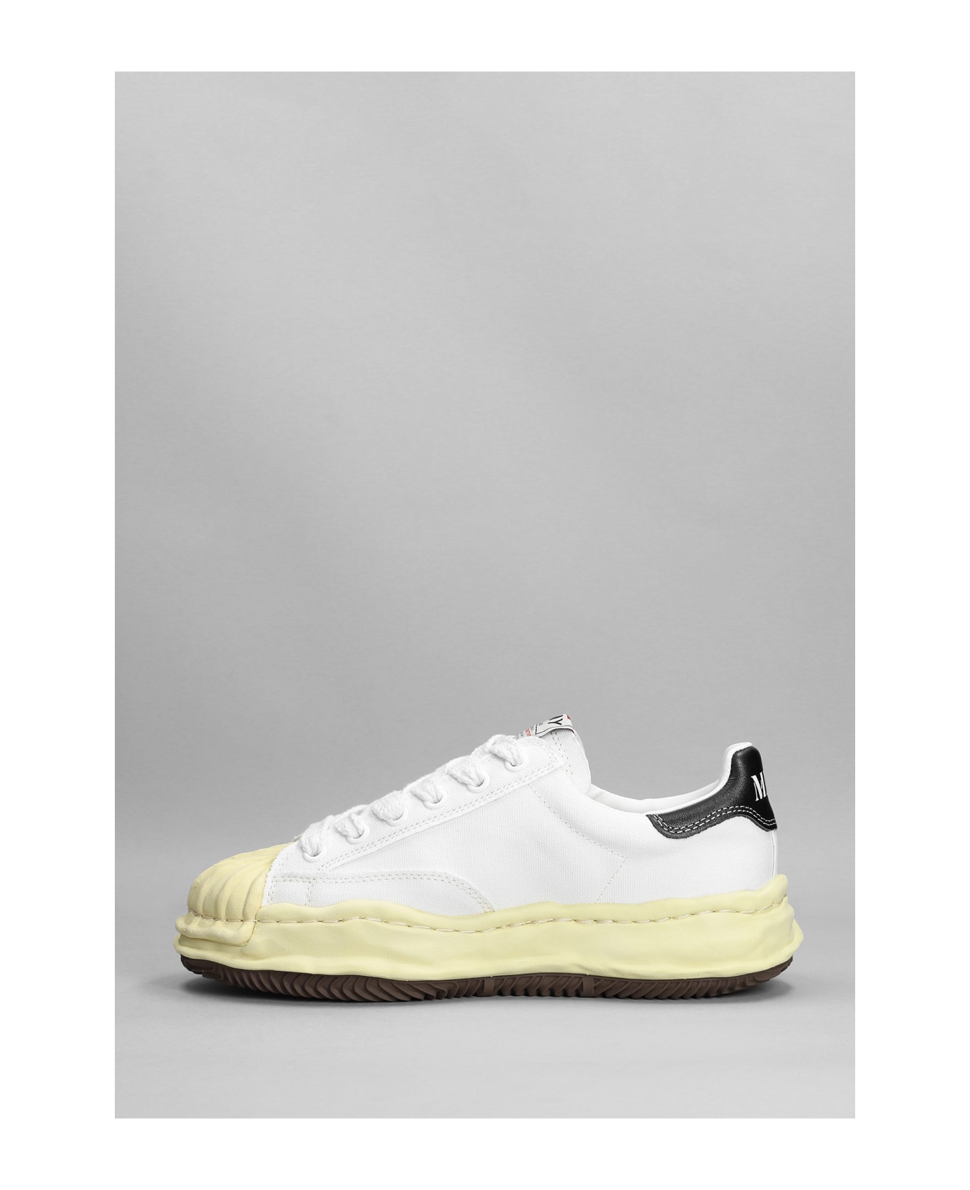 Mihara Yasuhiro Blakey Sneakers In White Canvas - white