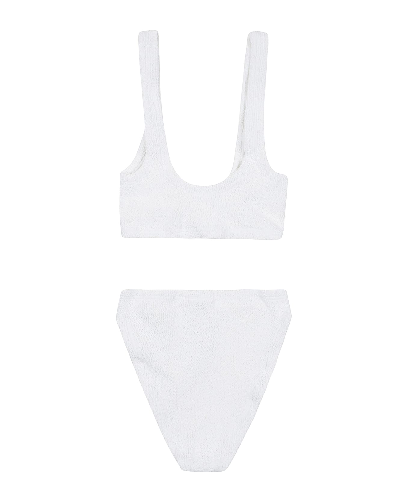 Hunza G Bonnie Bikini - White