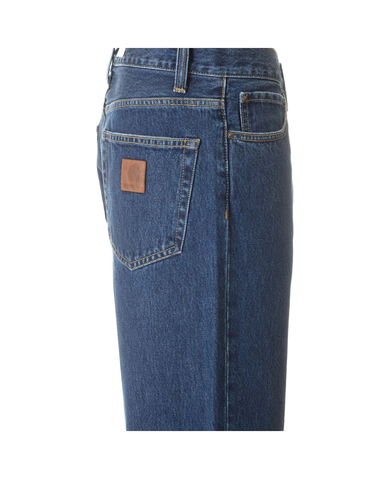 Carhartt 
aaron Pant
 Baggy Jeans - Blue Stone Washed