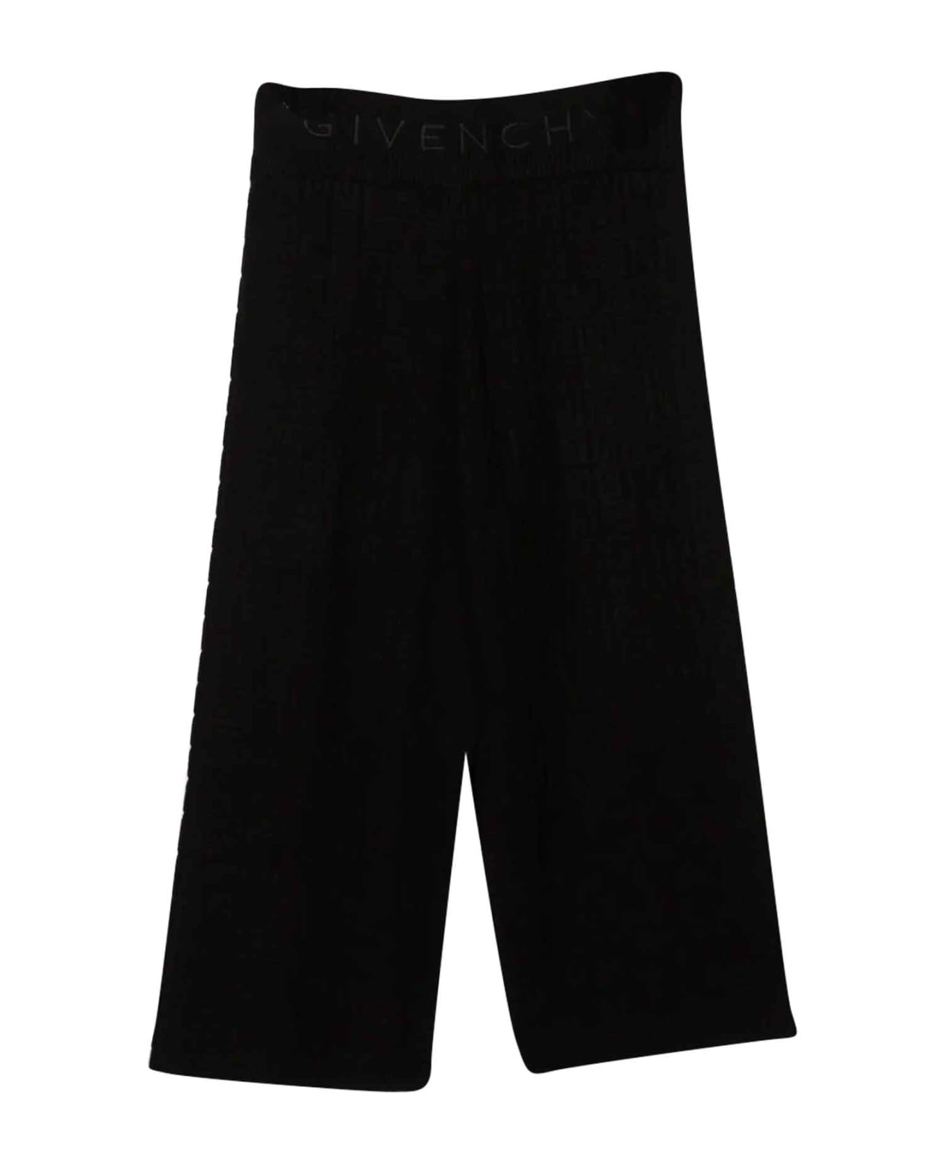 Givenchy Girls Trousers With Monogram