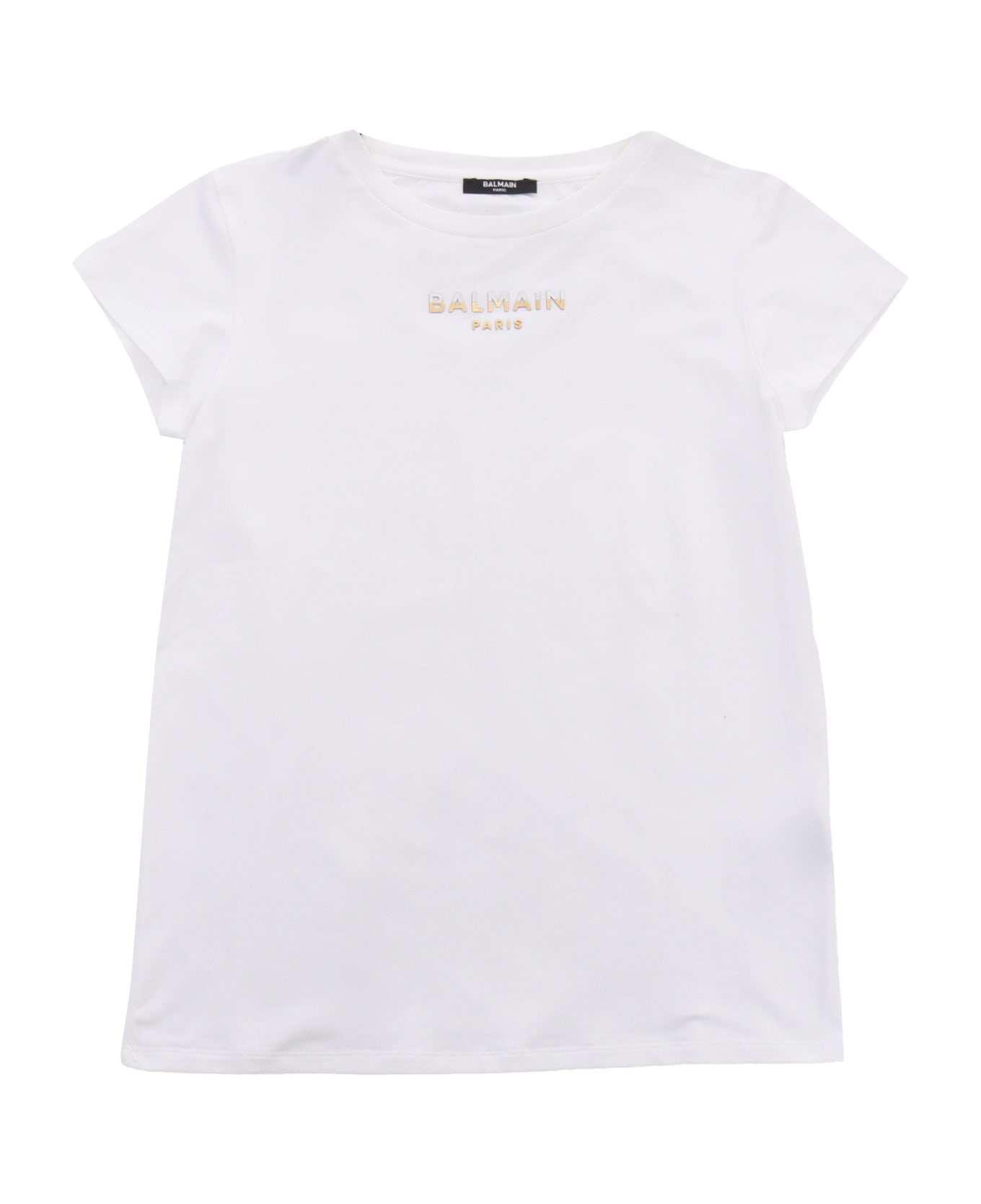 Balmain White T-shirt - WHITE