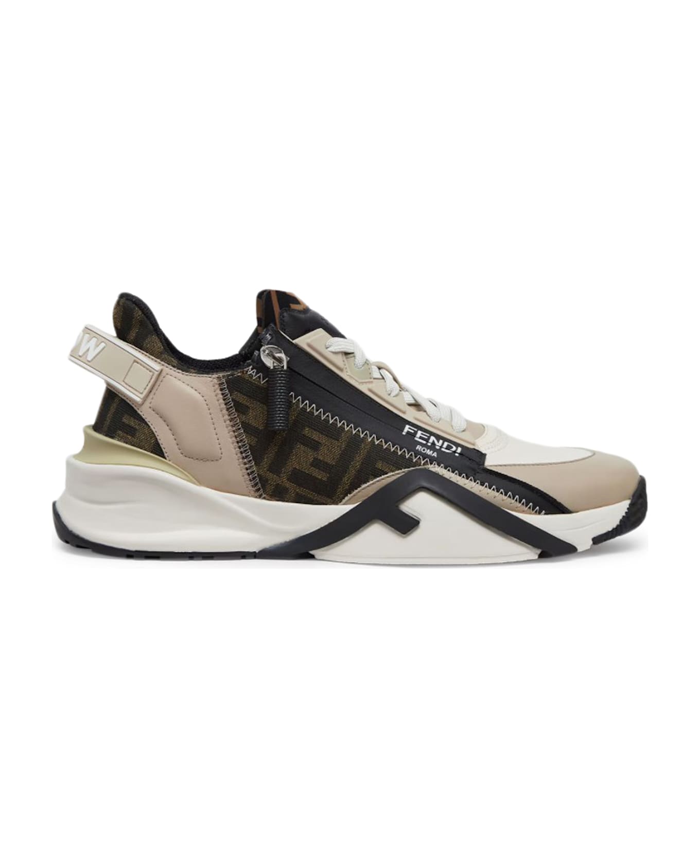 Fendi Flow Sneakers - White