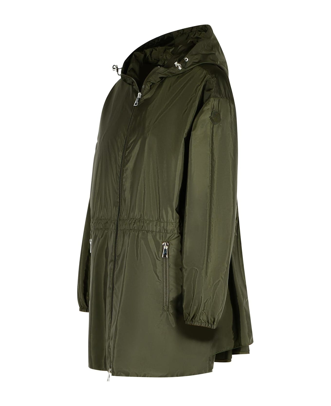 Moncler 'wete' Green Polyamide Jacket - Green