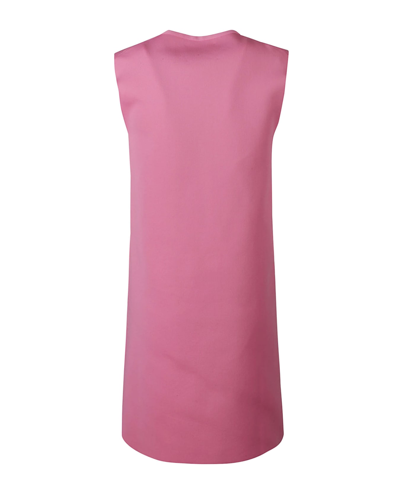Jil Sander Crewneck Sleeve Dress - Pink タンクトップ