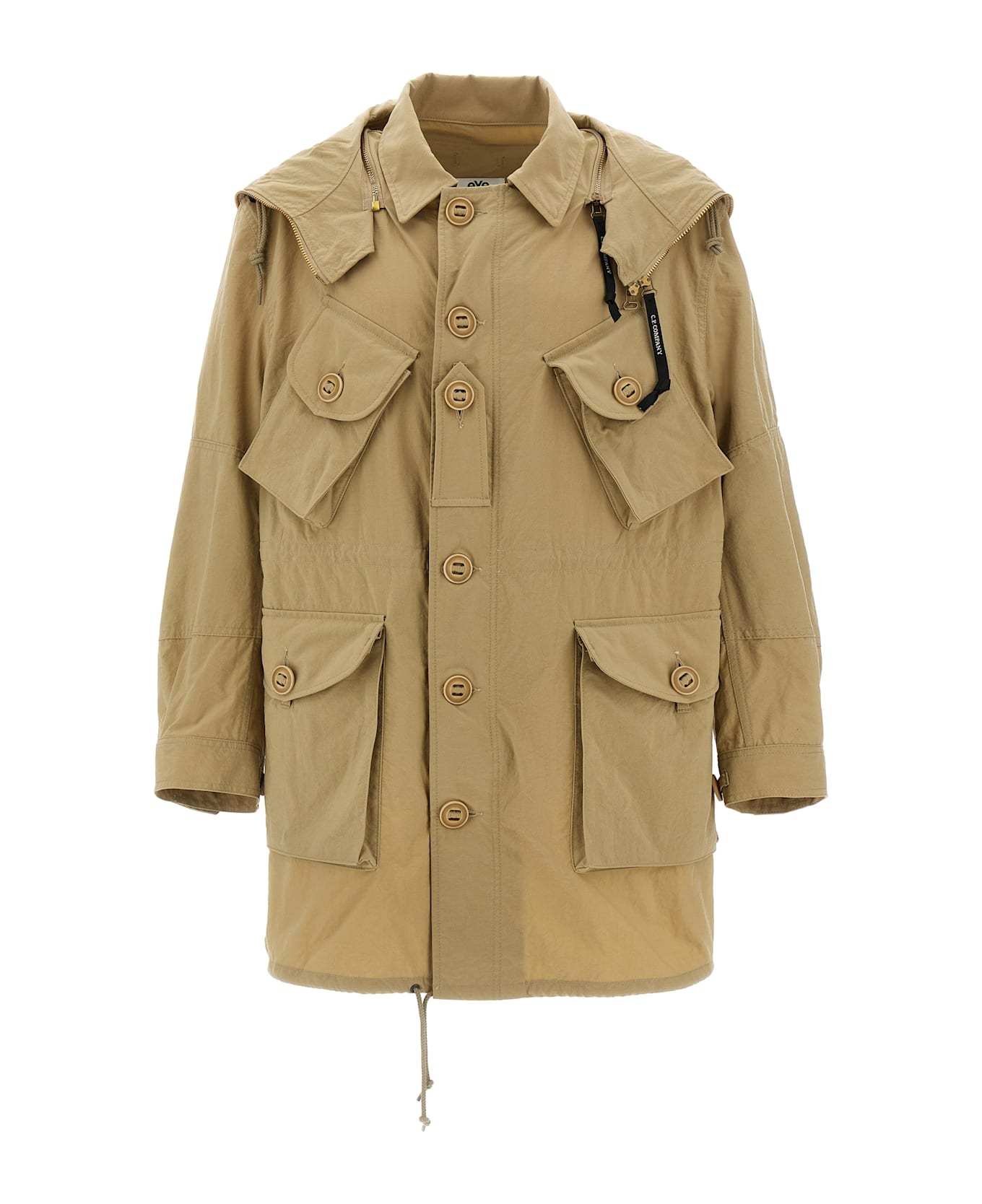 Junya Watanabe Parka Junya Watanabe X C.p. Company - Beige