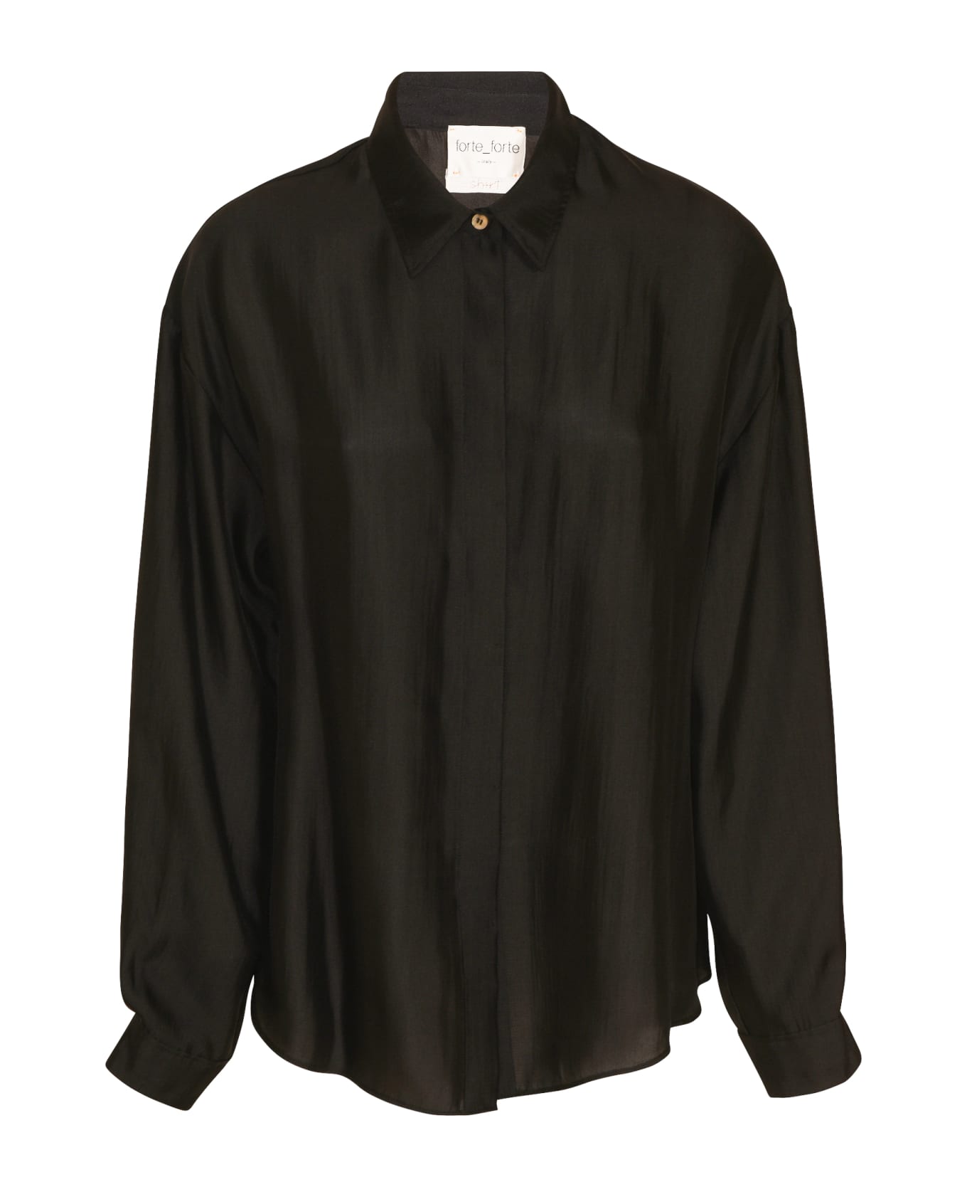 Forte_Forte Long-sleeved Shirt - Black