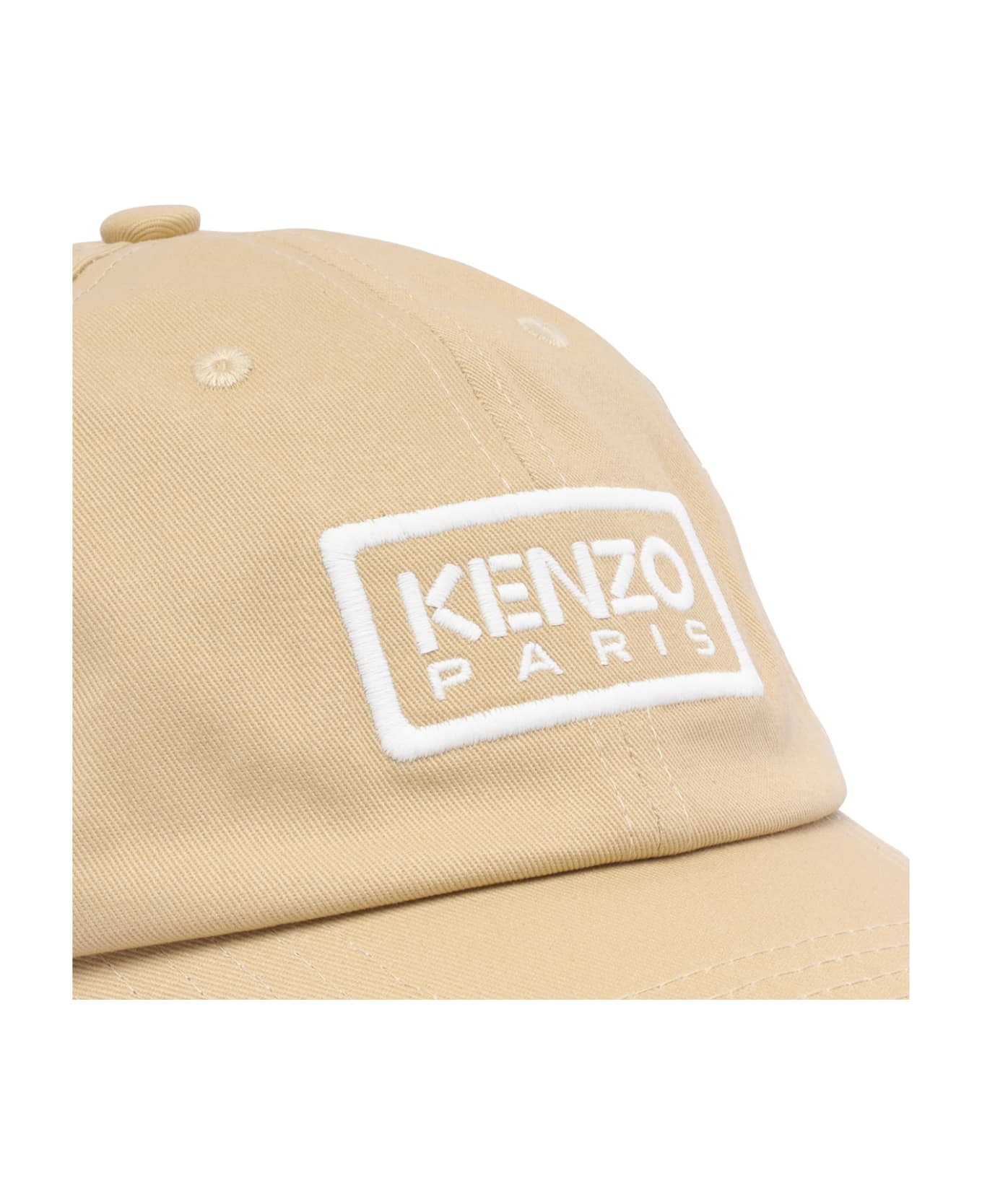 Kenzo Paris Baseball Cap - Beige