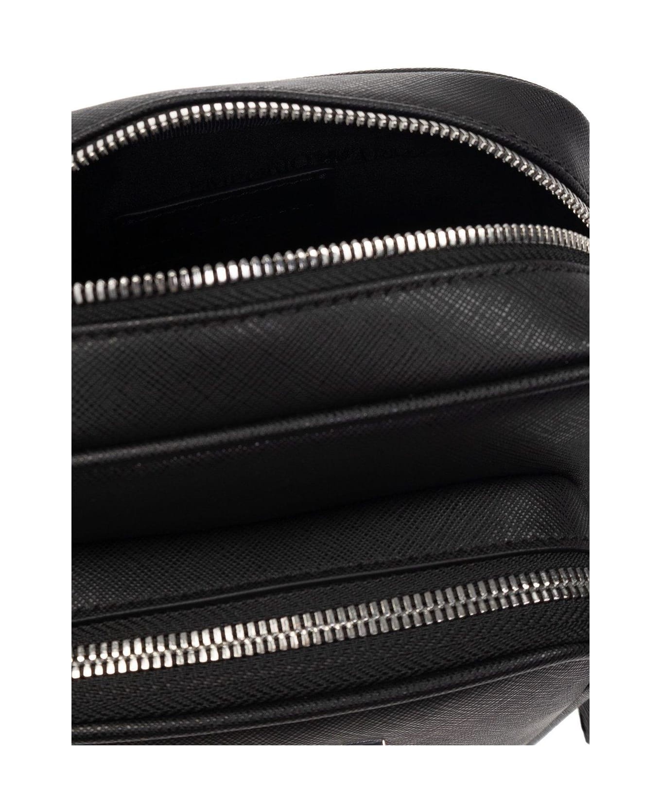 Emporio Armani Sustainability Collection Bag - Black ショルダーバッグ