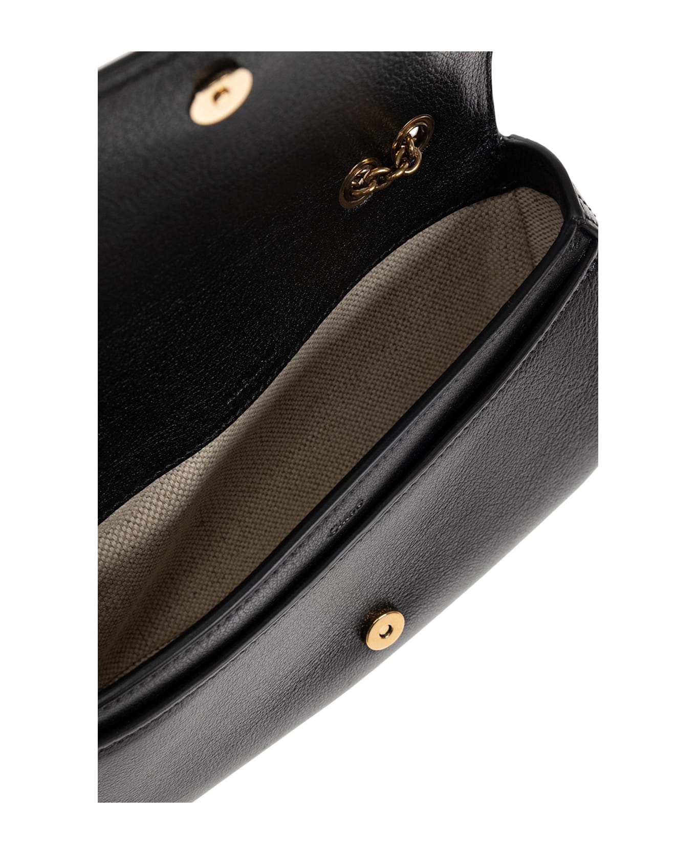 Chloé Shoulder Bag 
horse Medal Mini
 - BLACK