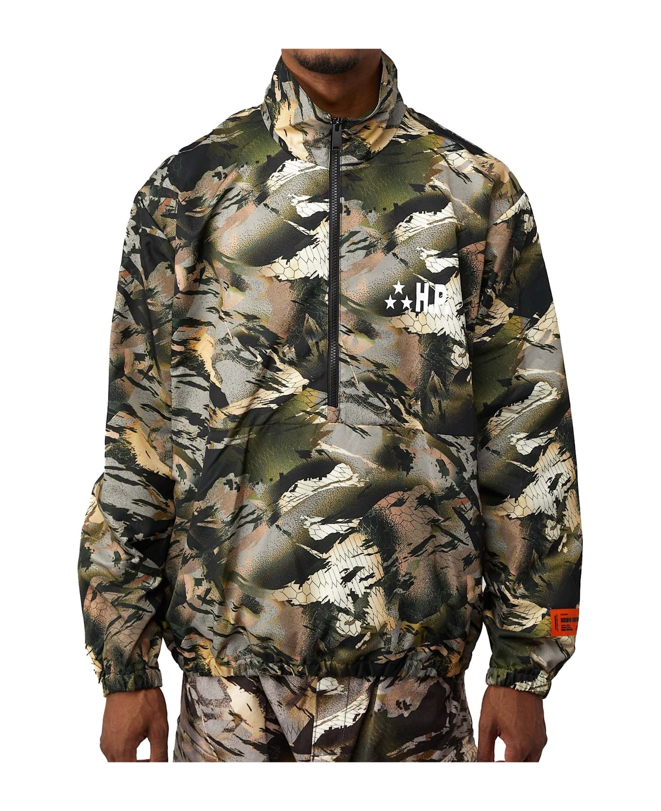 HERON PRESTON Camouflage Winkbreaker - Green