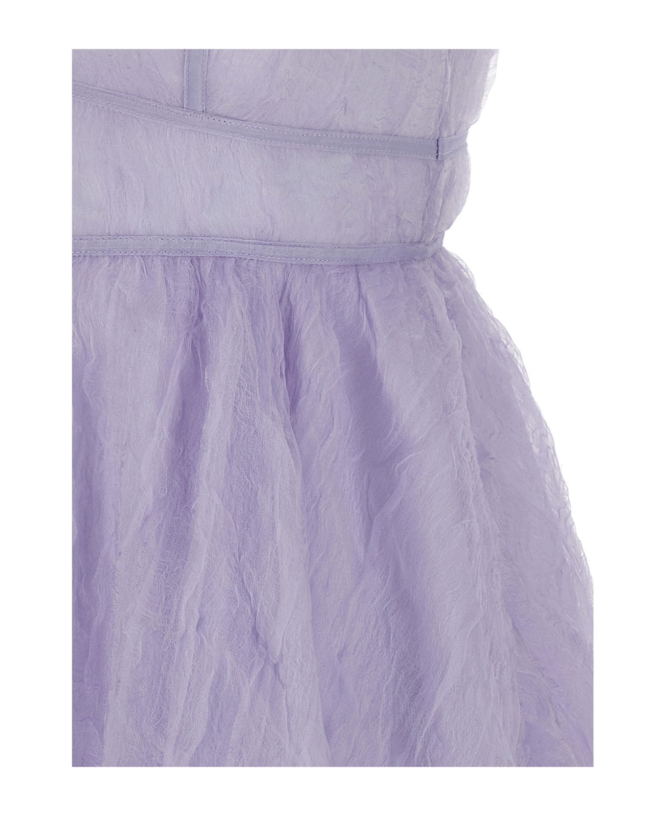 Cecilie Bahnsen 'demi' Dress - Purple ワンピース＆ドレス