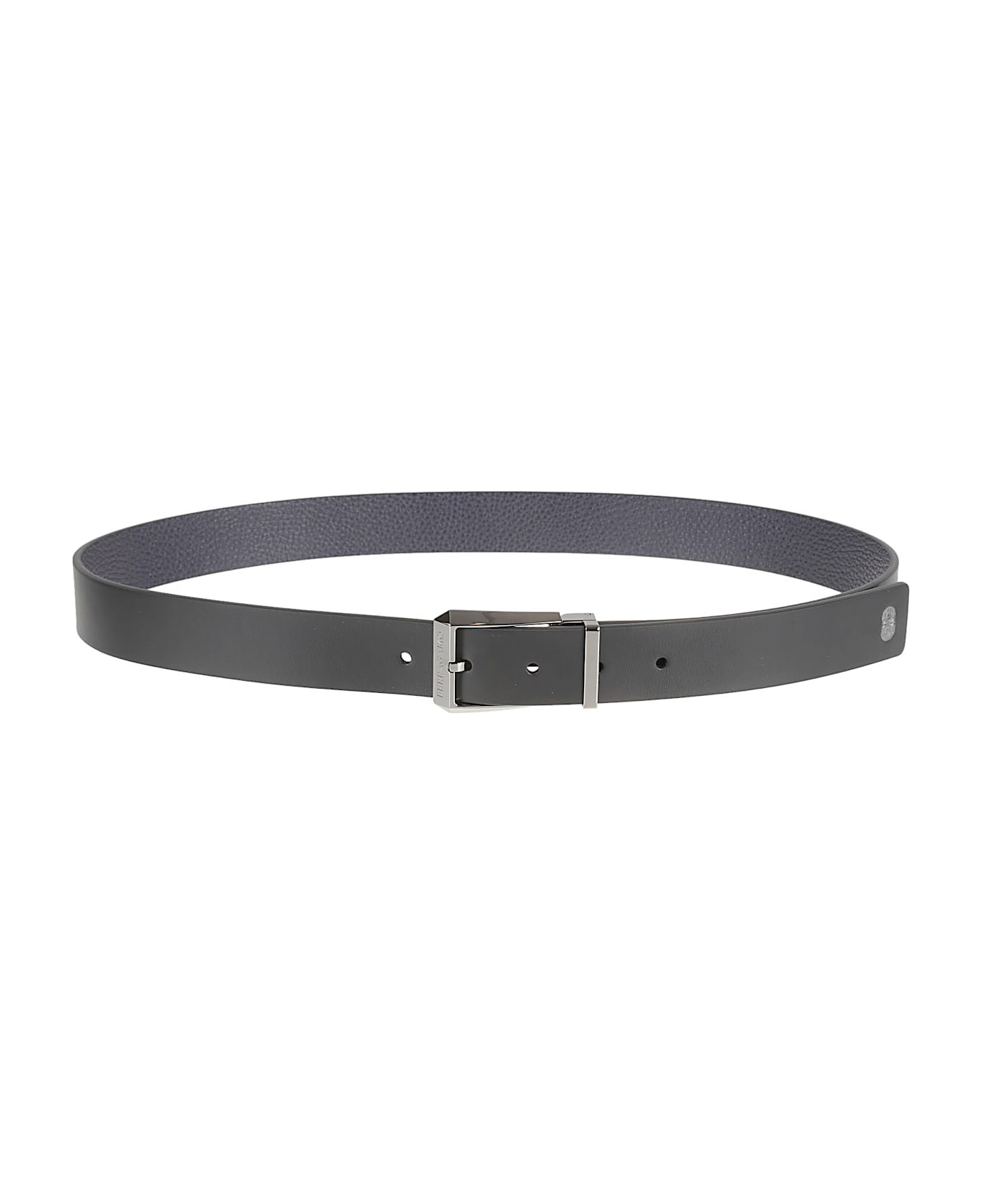 Ferragamo Double Adjustable Belt - Blue
