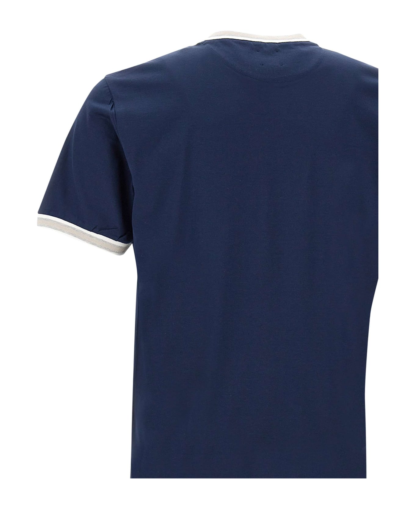 Eleventy Cotton T-shirt - BLUE シャツ