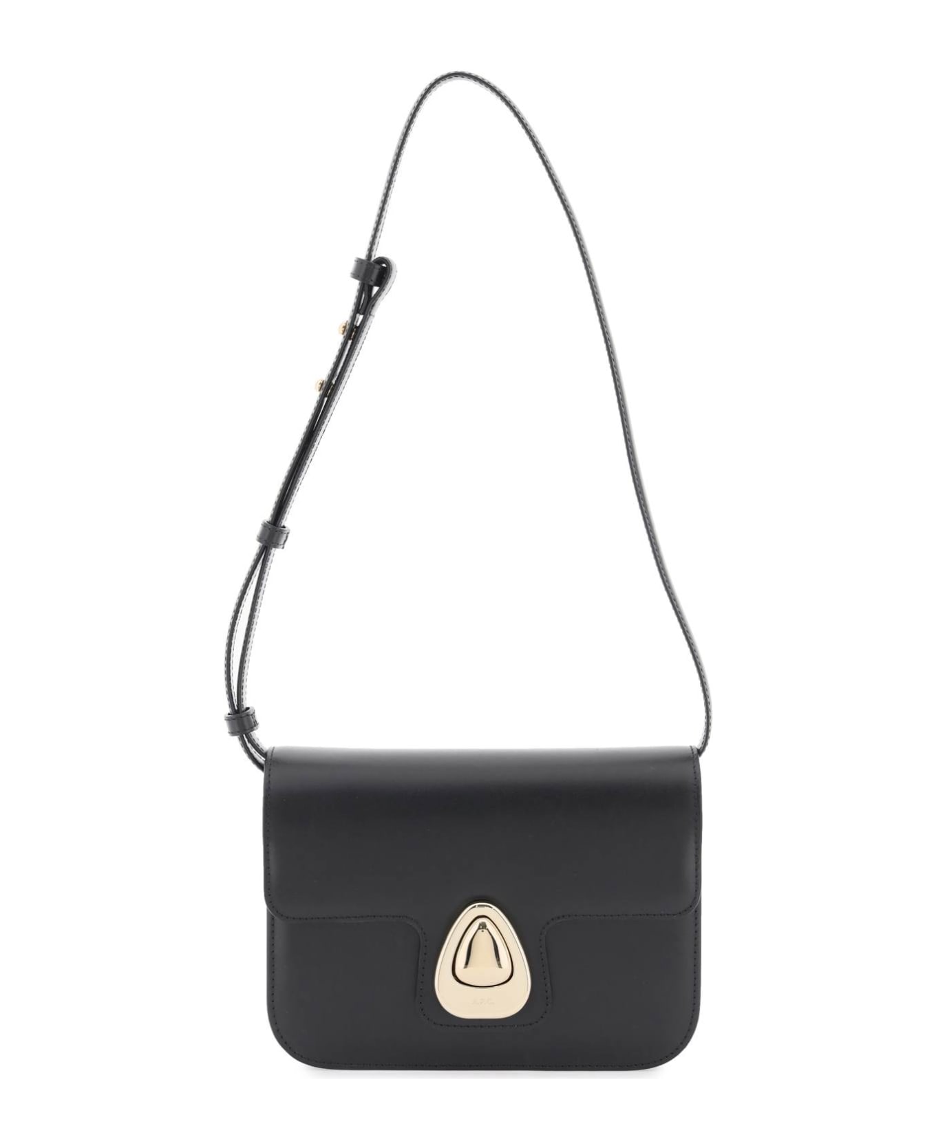 A.P.C. Astra Small Shoulder Bag - black