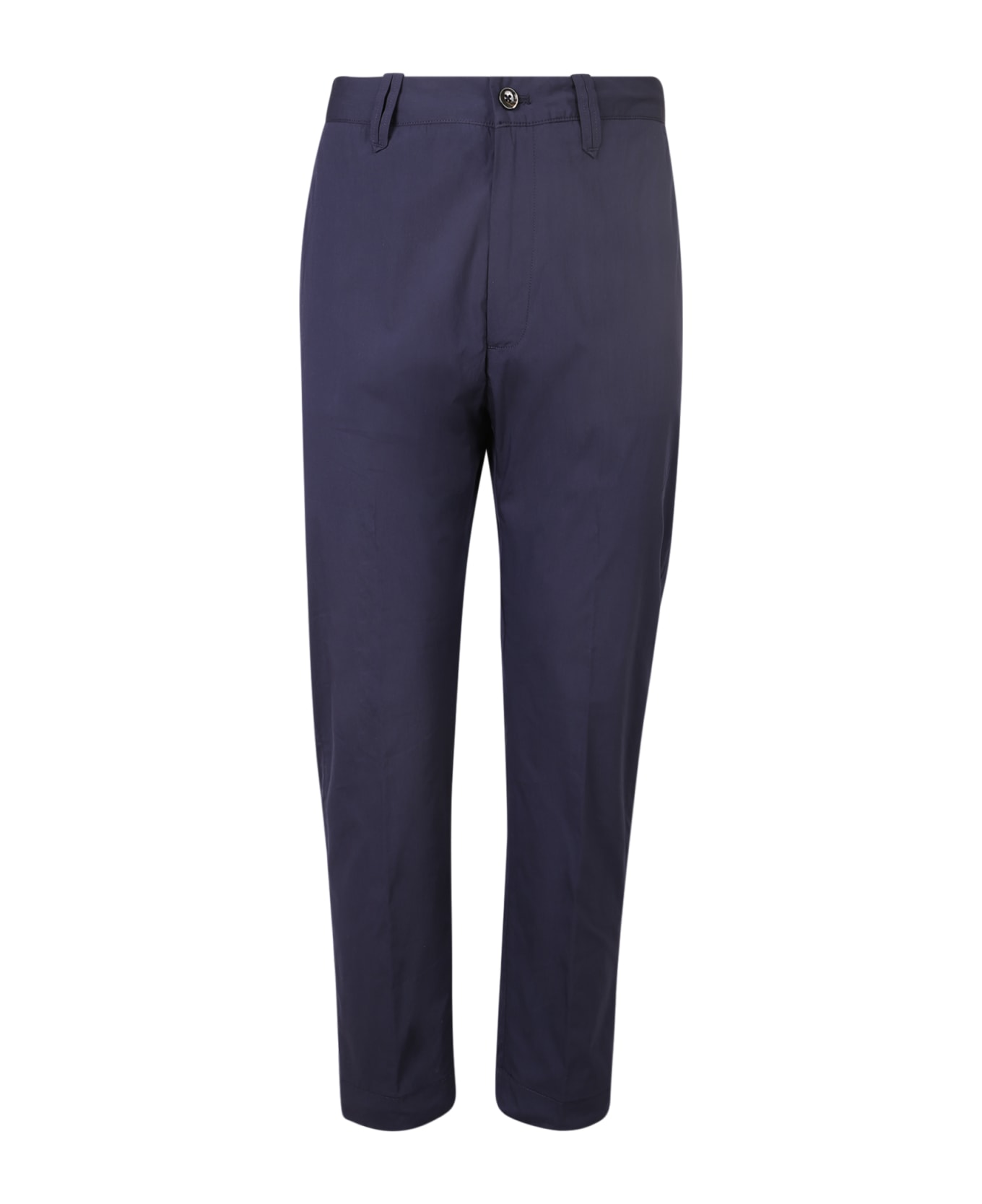 Nine in the Morning Straight Trousers - Blue