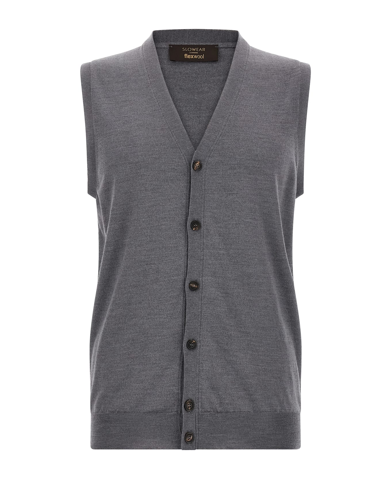 Zanone Flexwool Vest - Gray