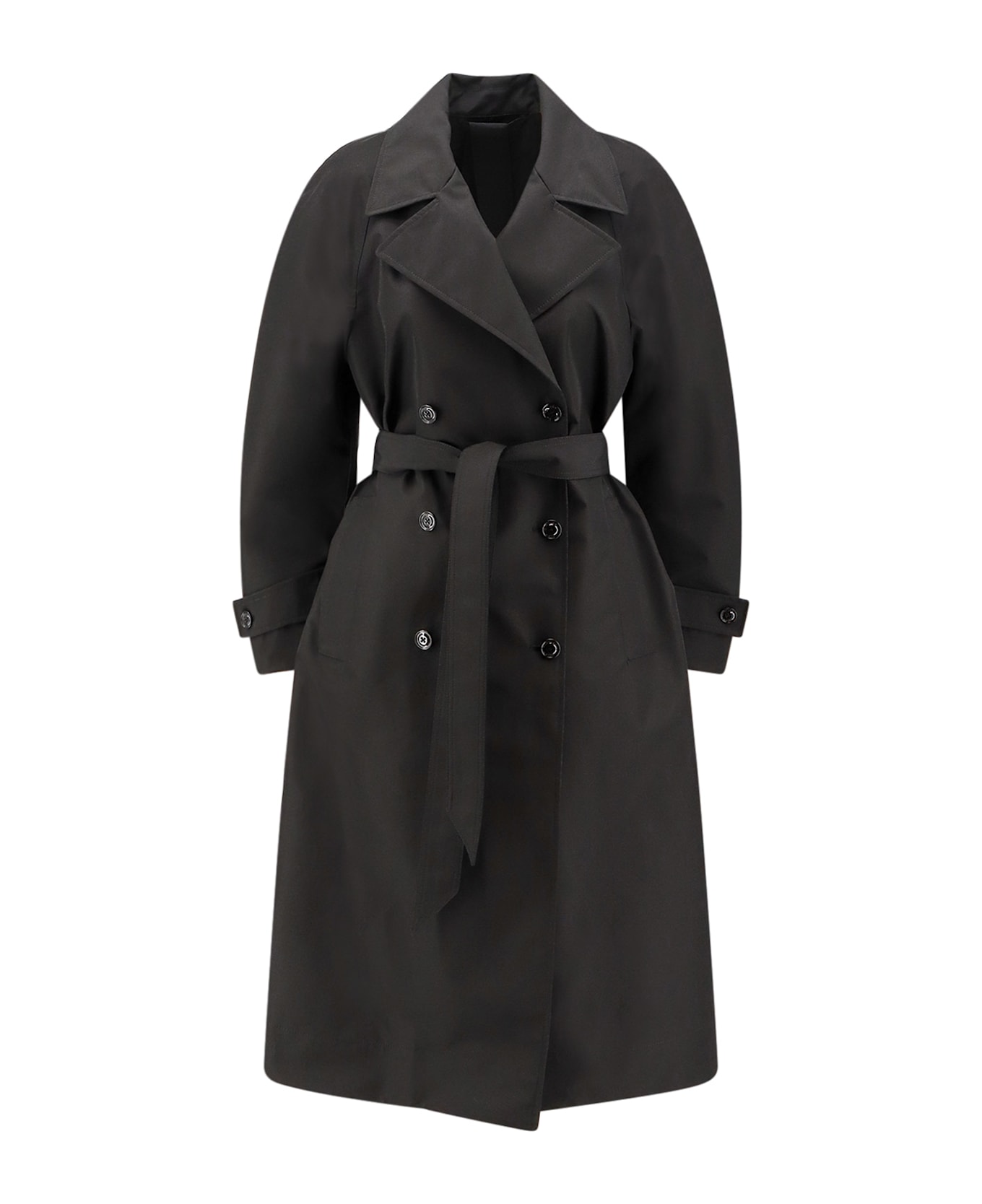 Moncler Genius Zake 4 Moncler Edward Enninful Ee72 Trench Coat - Black